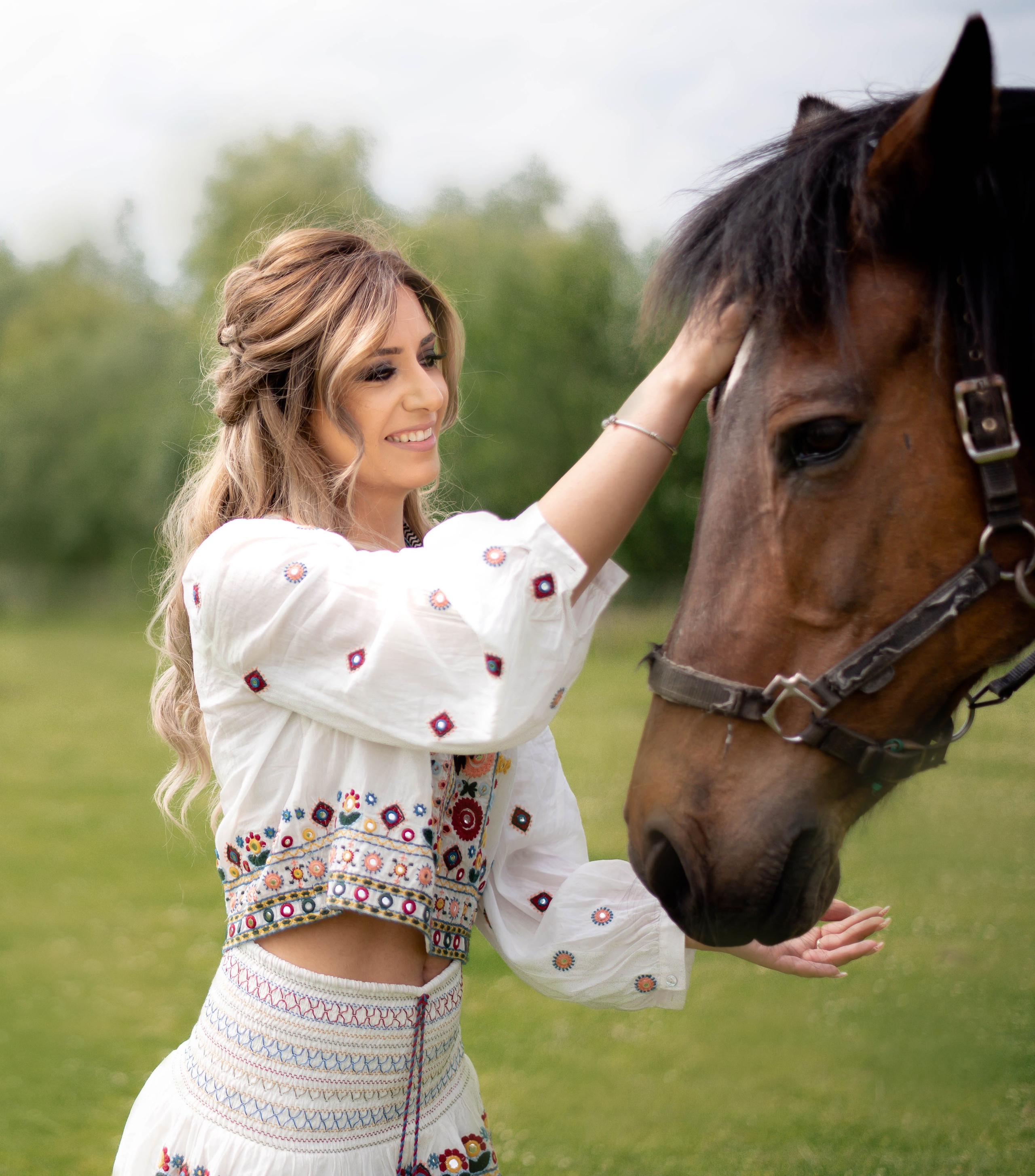 Photoshoot with Horses. Professional Photograher, Antwerpen/Belgium