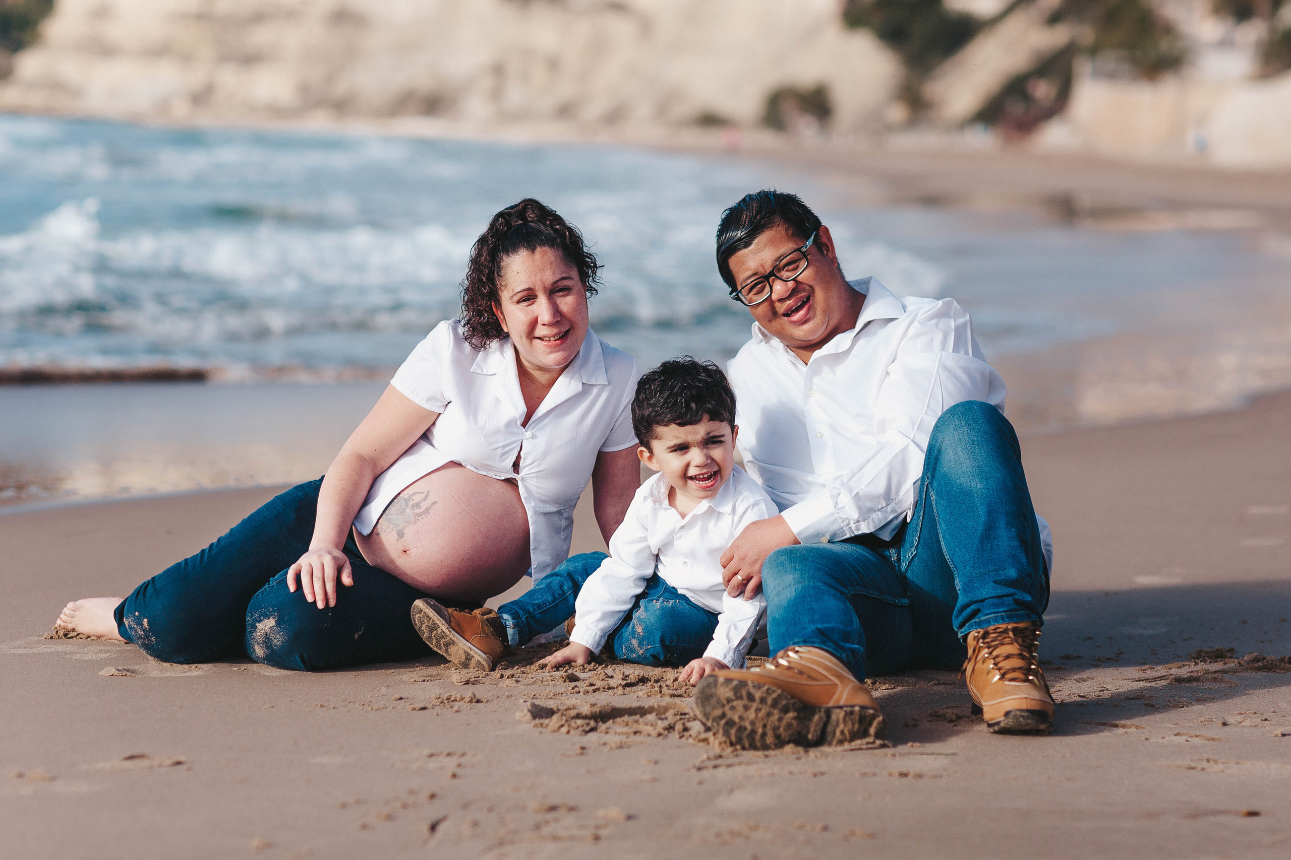 Беременность. Фотограф в Испании: Бенисса, Кальпе, Бенидорм, Аликанте Виктория Гунн