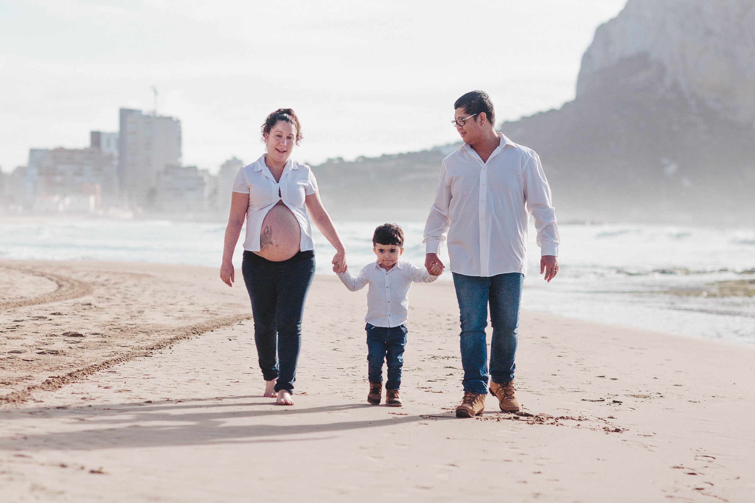 Беременность. Фотограф в Испании: Бенисса, Кальпе, Бенидорм, Аликанте Виктория Гунн
