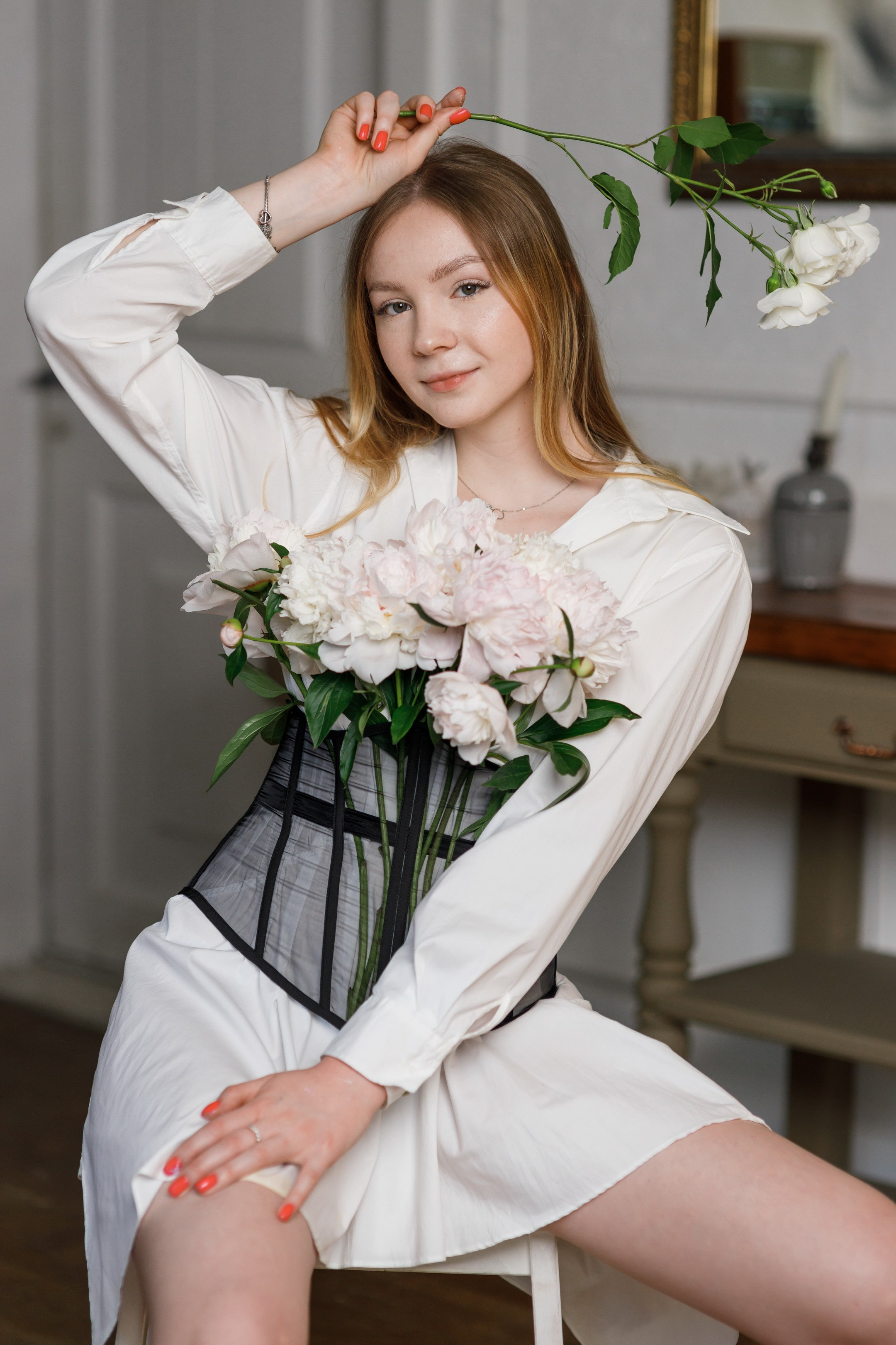 Алеся-фотосессия для художника. Фотограф Анна Кучерявая | Свадьбы и мероприятия в Дубае