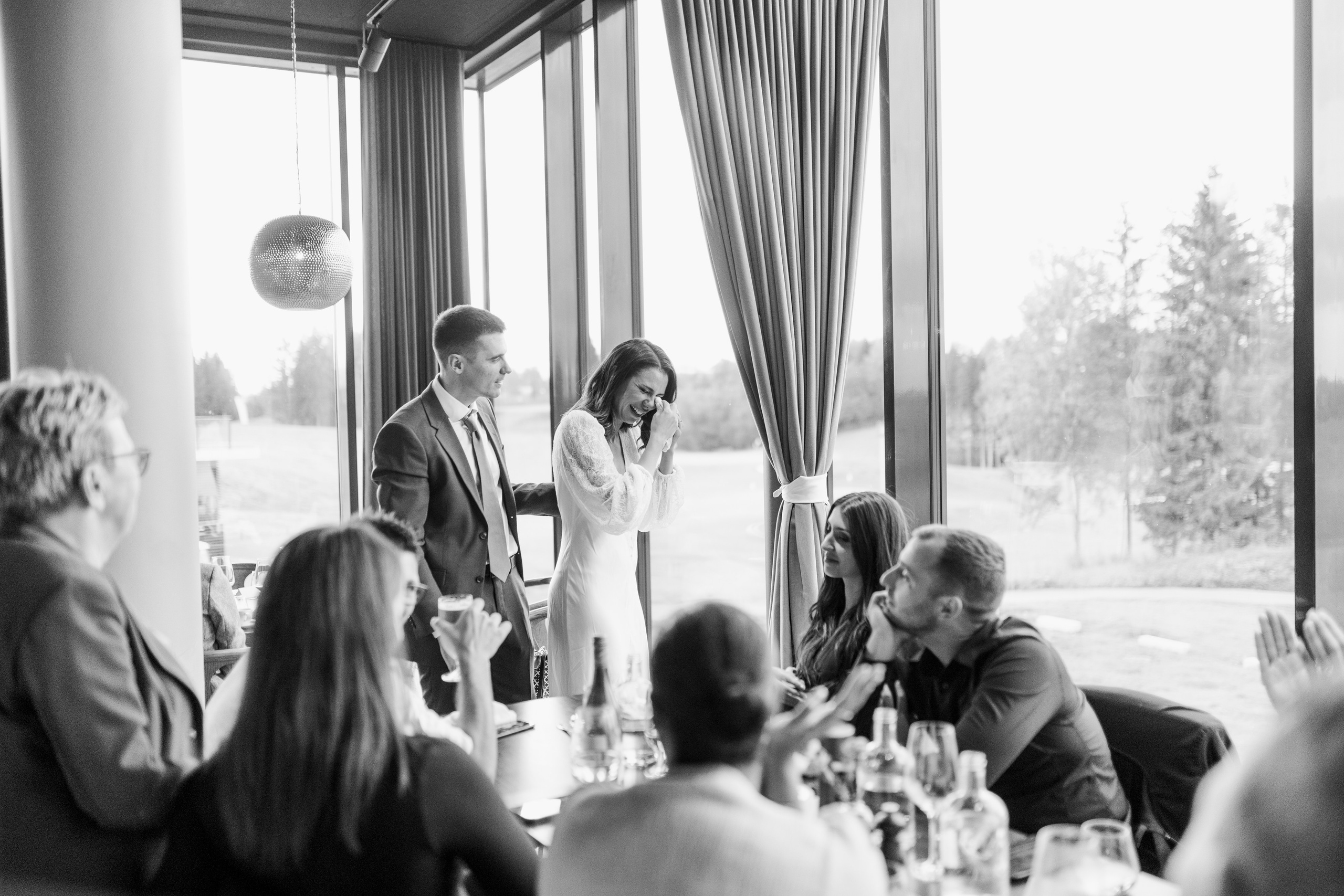 Small intimate Nordic Wedding at Lily Country Club, Oslo. Aleksandar Cajic | Destination Wedding Photographer in Croatia, Italy & Worldwide