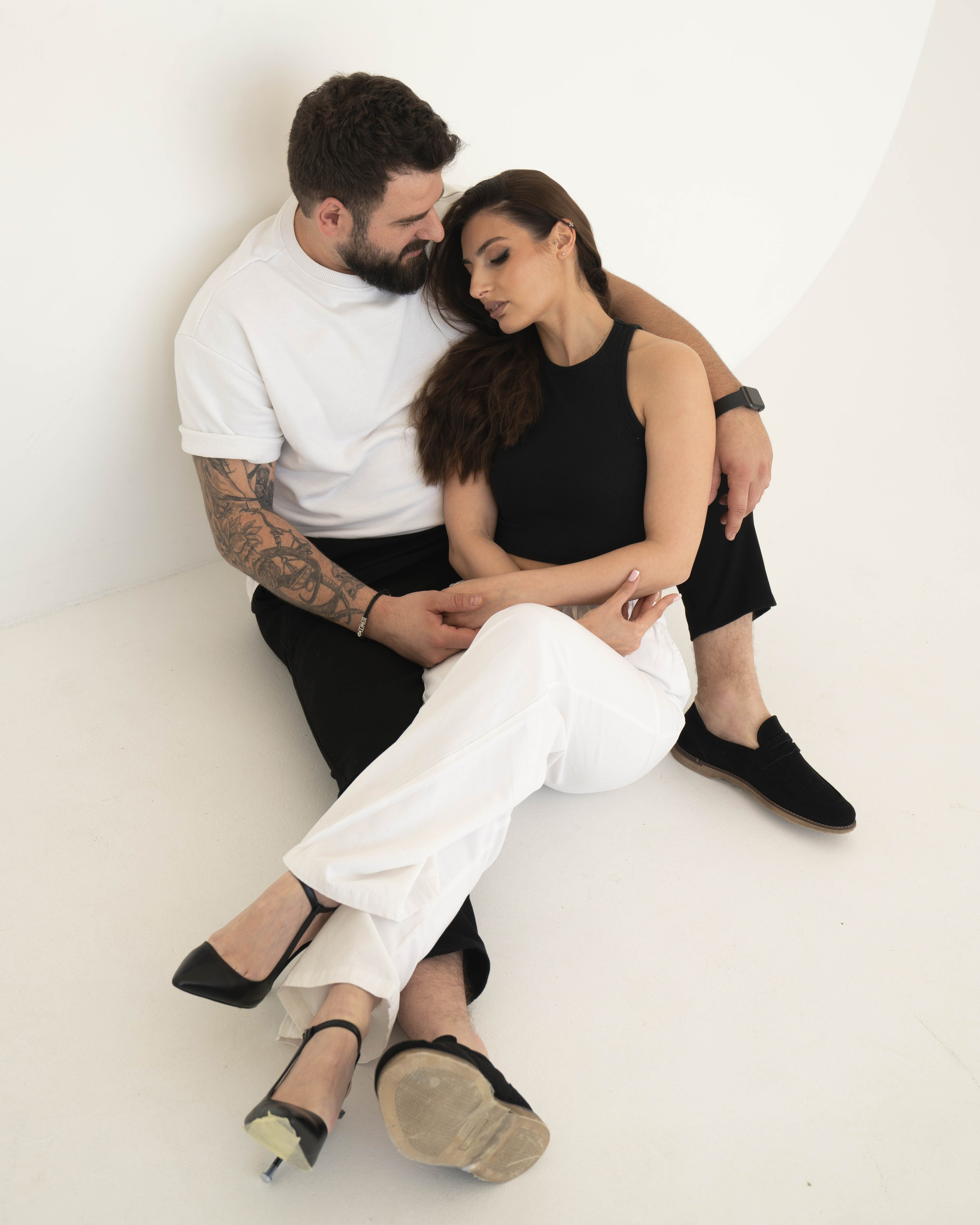 წყვილის ფოტოსესია სტუდია. Sallybar Photography