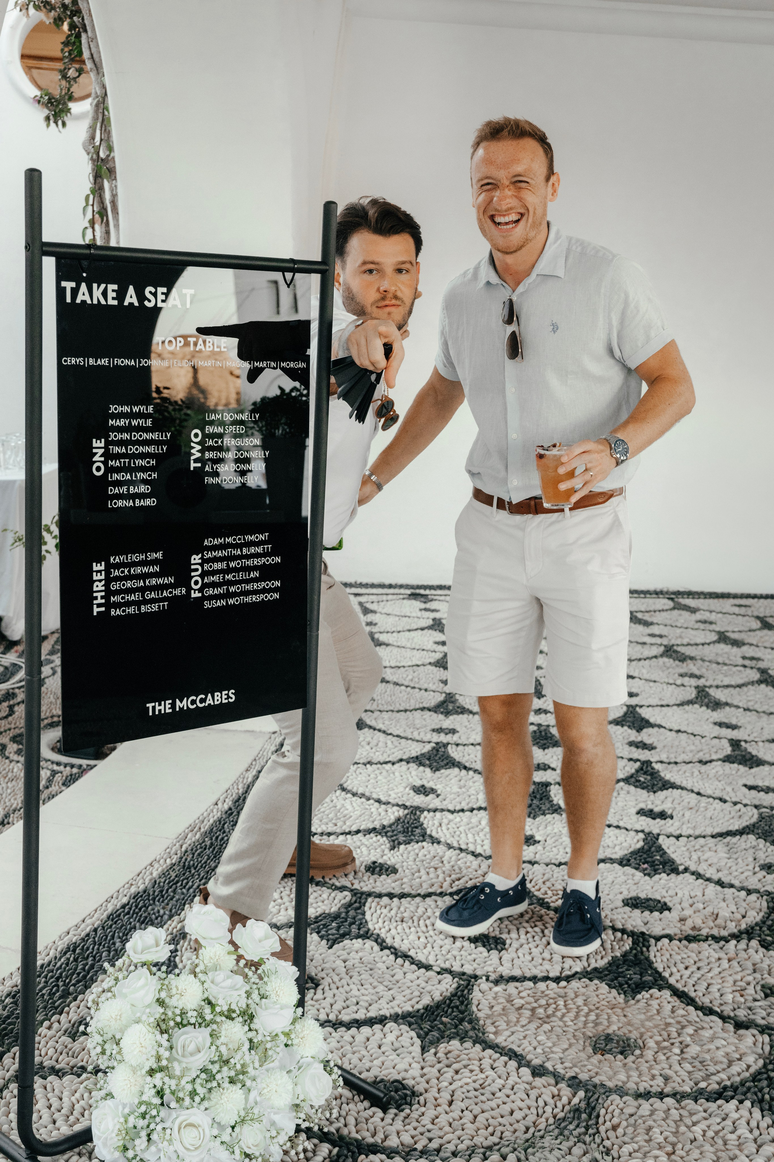 Having fun at the wedding Rhodes, Greece