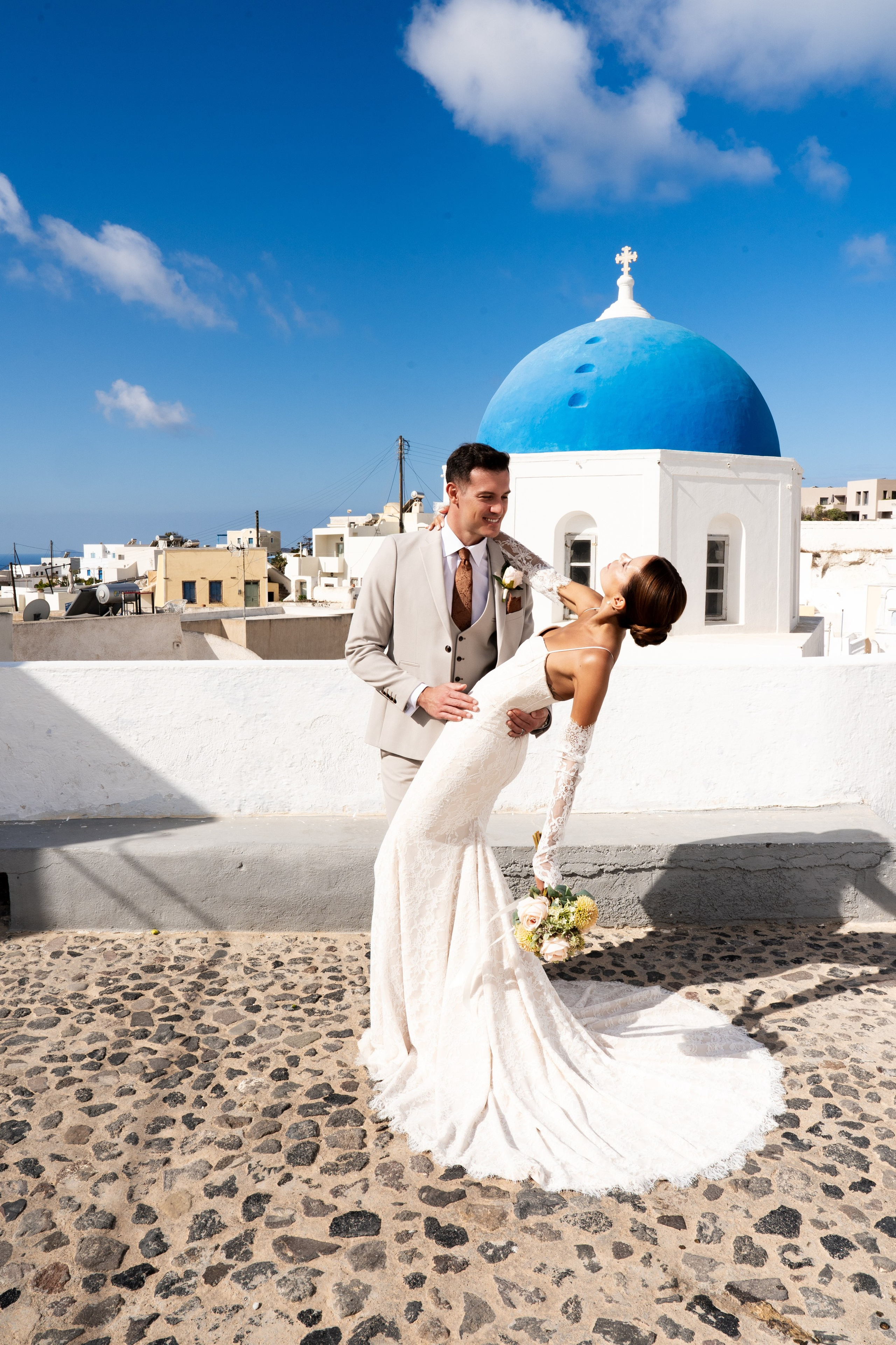 A&N: Santorini. SL Wedding Photo: ponadczasowa fotografia ślubna | Wrocław & Europa