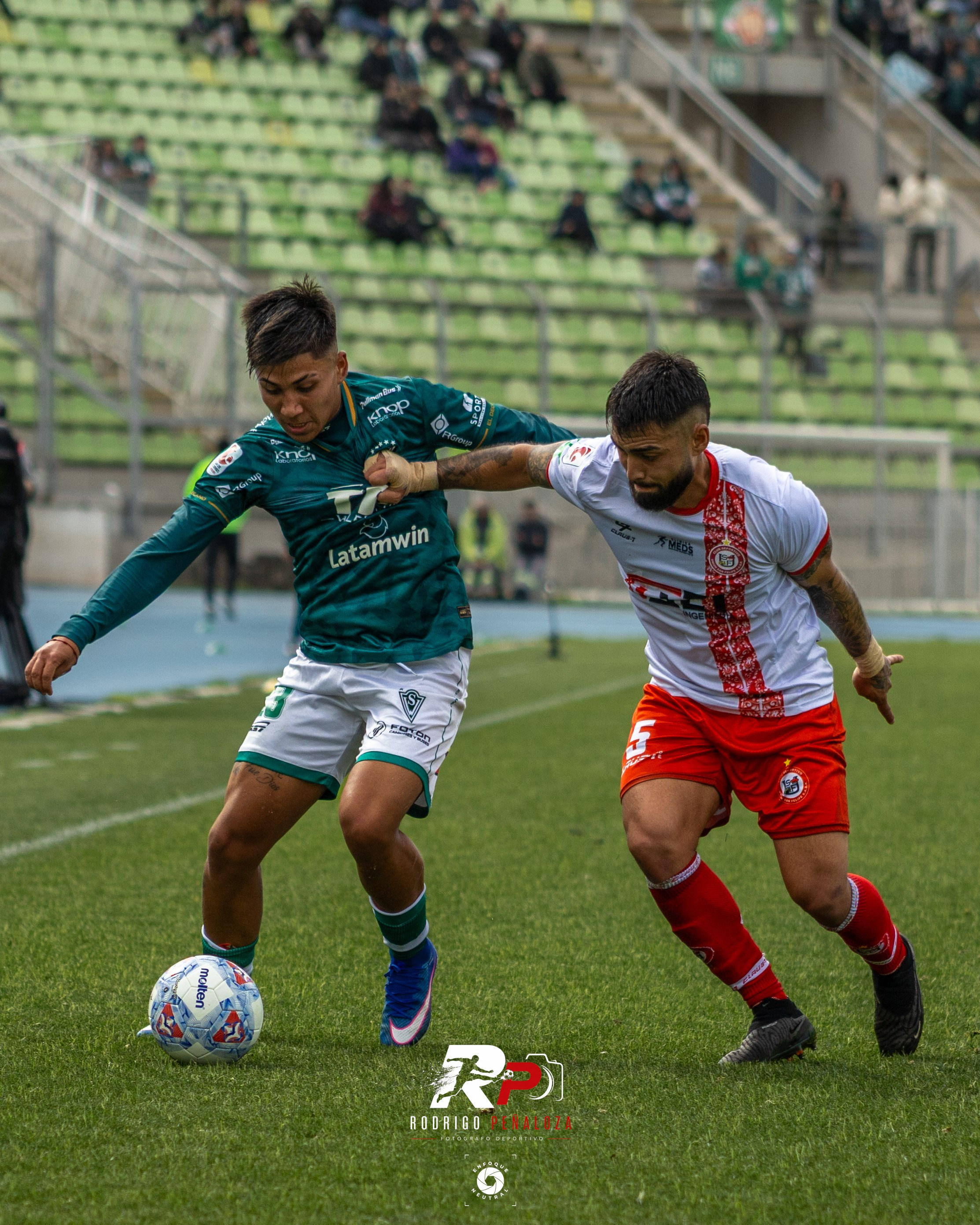 FUTBOL PROFESIONAL WANDERERS VS UNION SAN FELIPE. Fotógrafo Deportivo Rodrigo Peñaloza Otarola