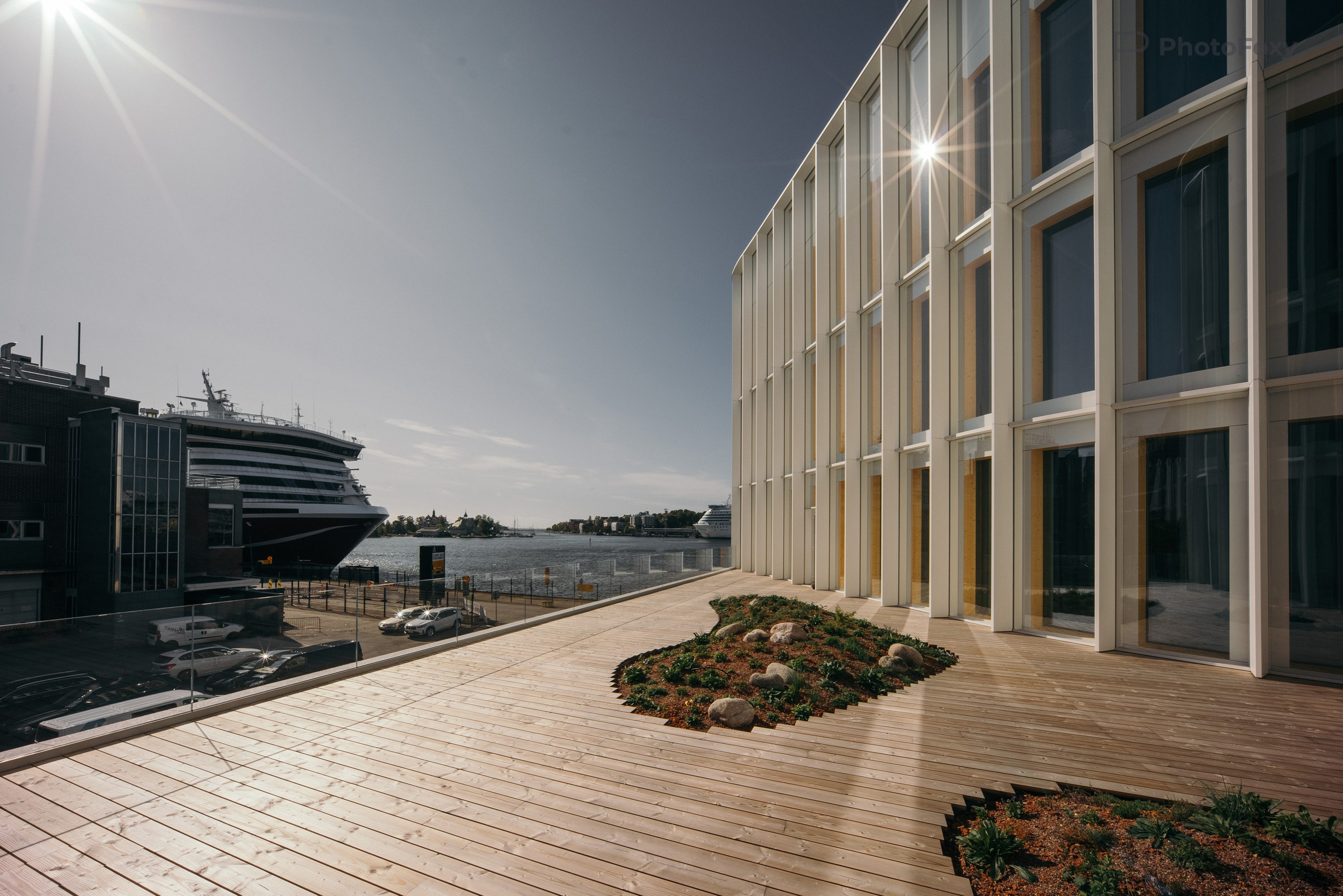 Hotelli Pier 4:n kattoterassi, Sokos. Valokuvaaja Lahti, Helsinki Elena Salonen