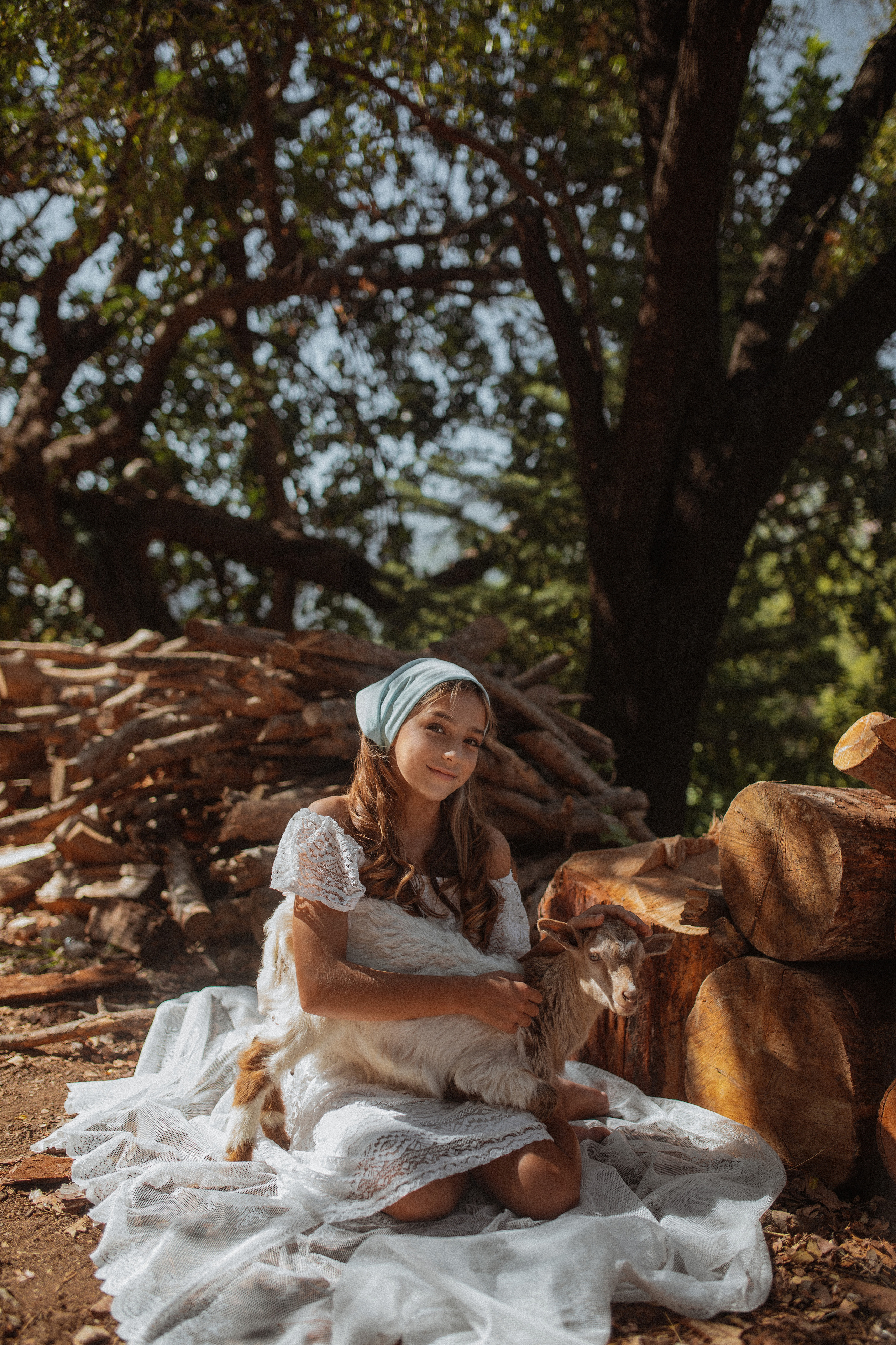 Фотосессия с козлёнком. Фотограф в Турции | Алания, Сиде, Белек, Анталия, Кемер)