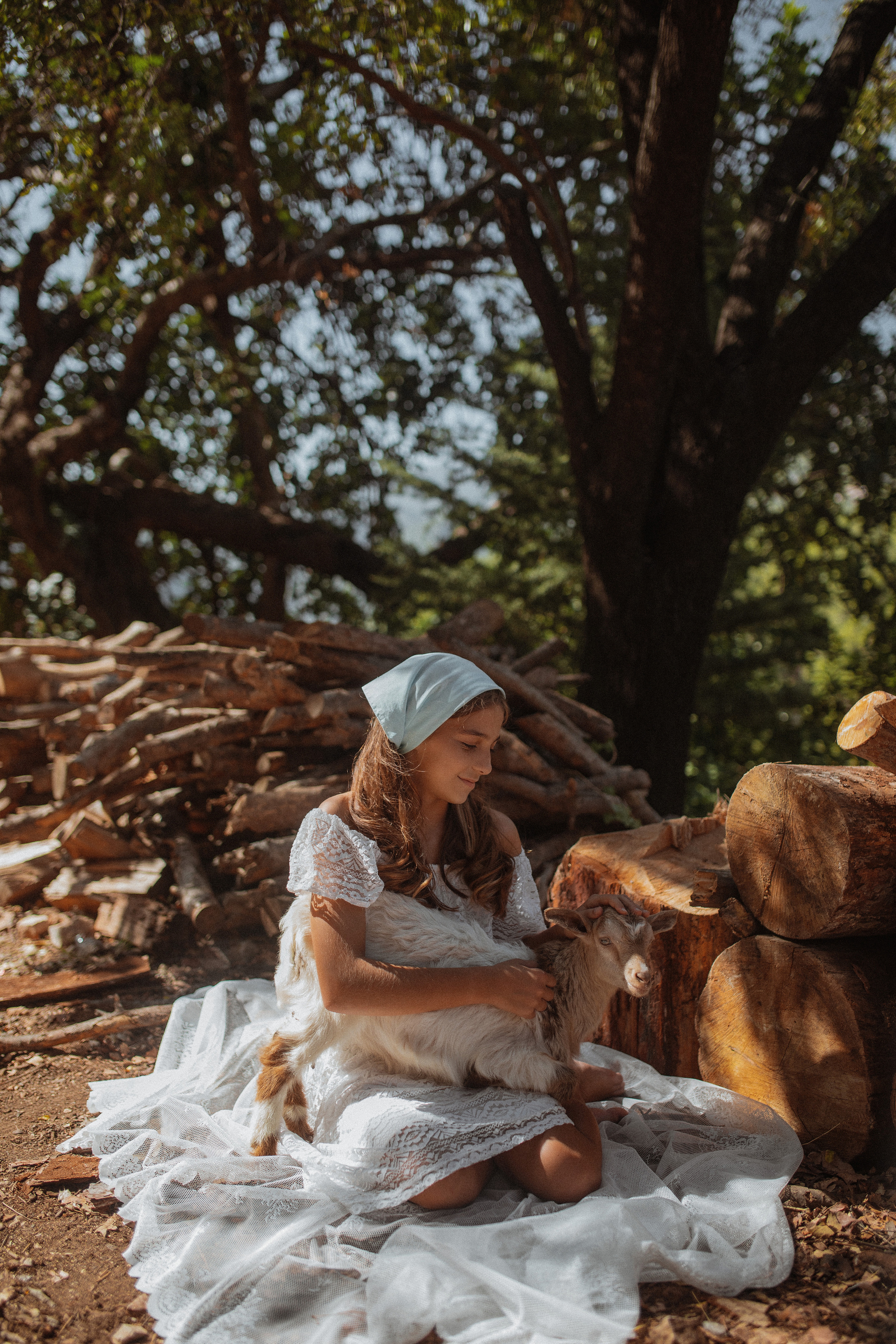 Фотосессия с козлёнком. Фотограф в Турции | Алания, Сиде, Белек, Анталия, Кемер)