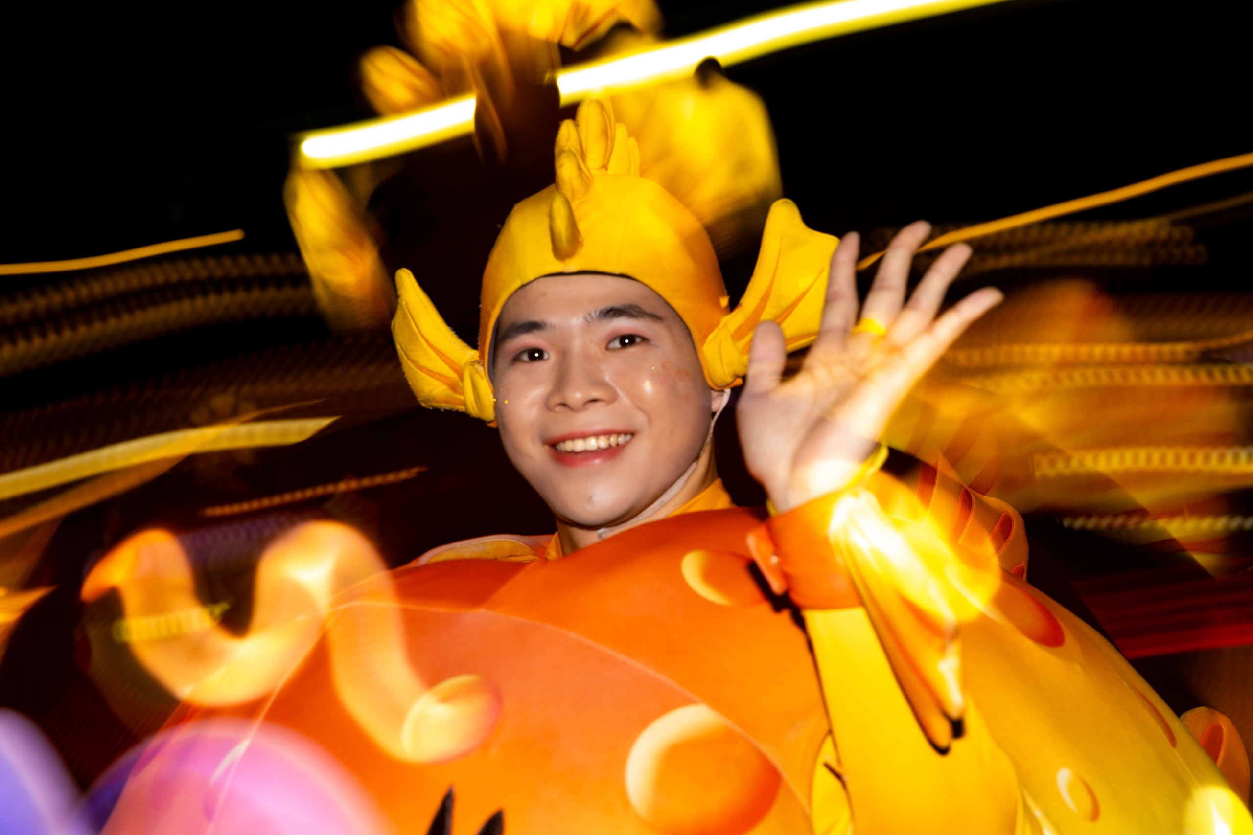 Ночной парад freezlight