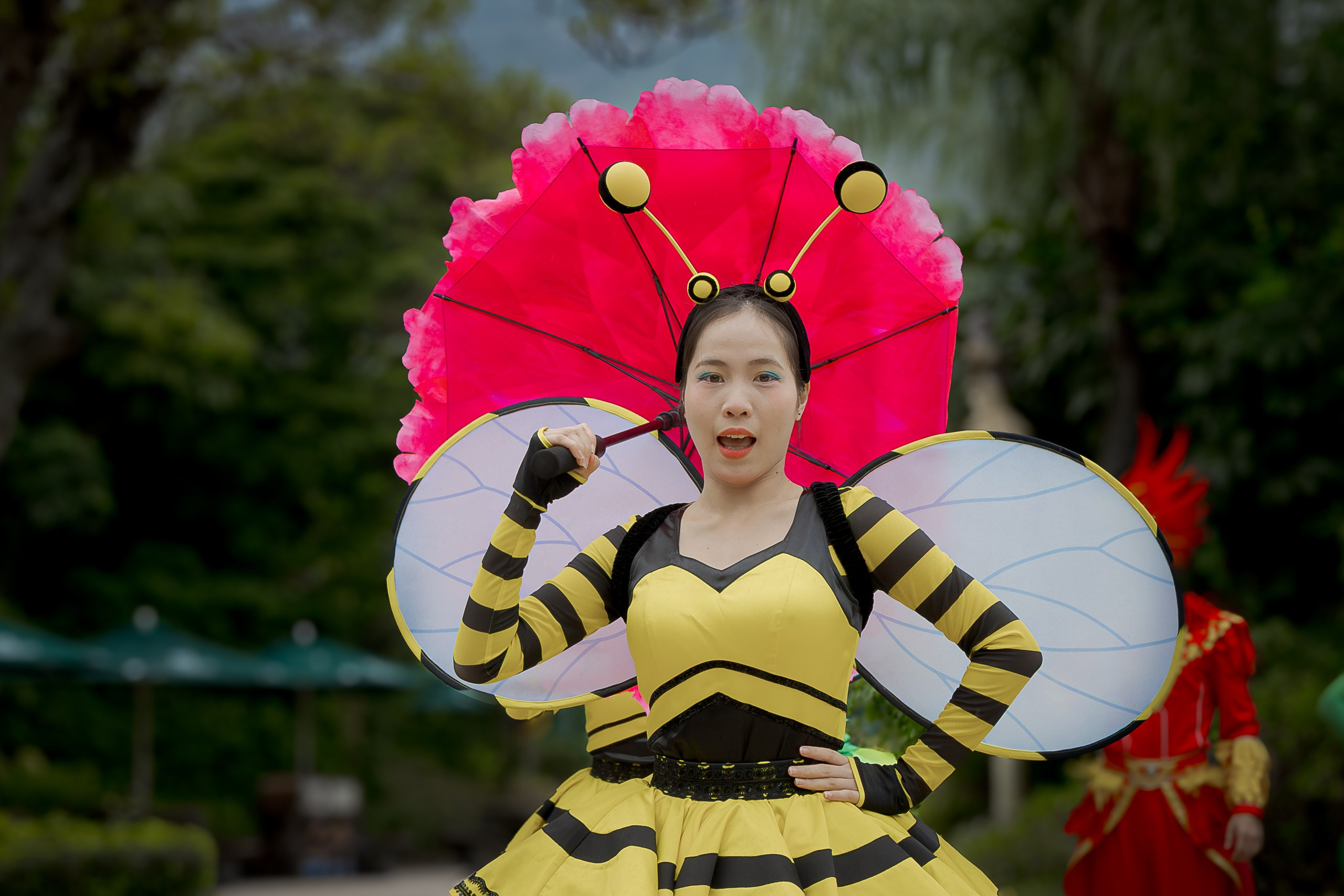 Dance team ocean kingdoom flowers