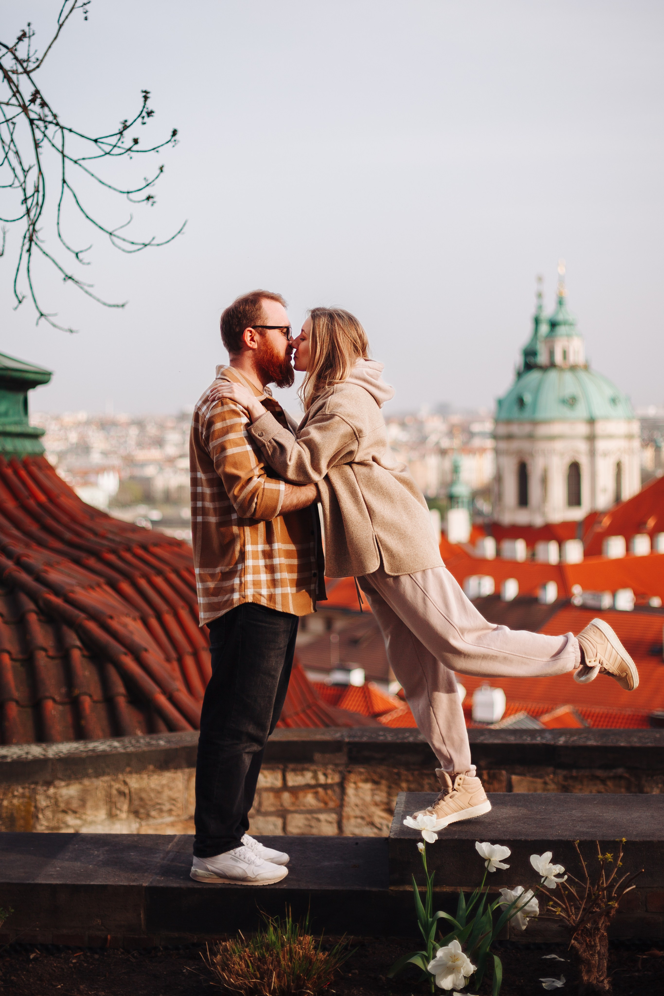 Irina & Boris. Photographer in Prague for tourists
