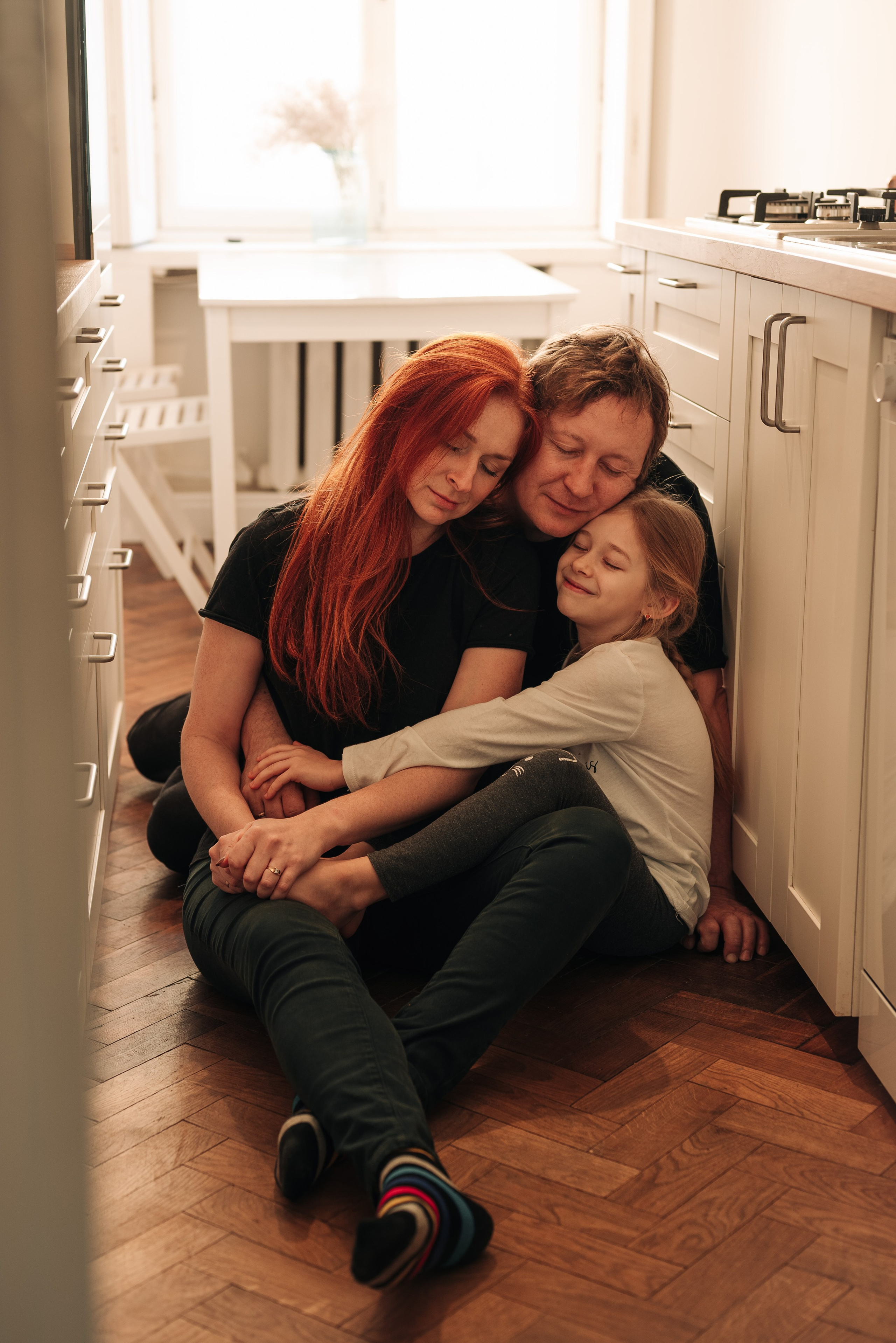 Olya, Dima, Elya. Photographer Irina Novikova