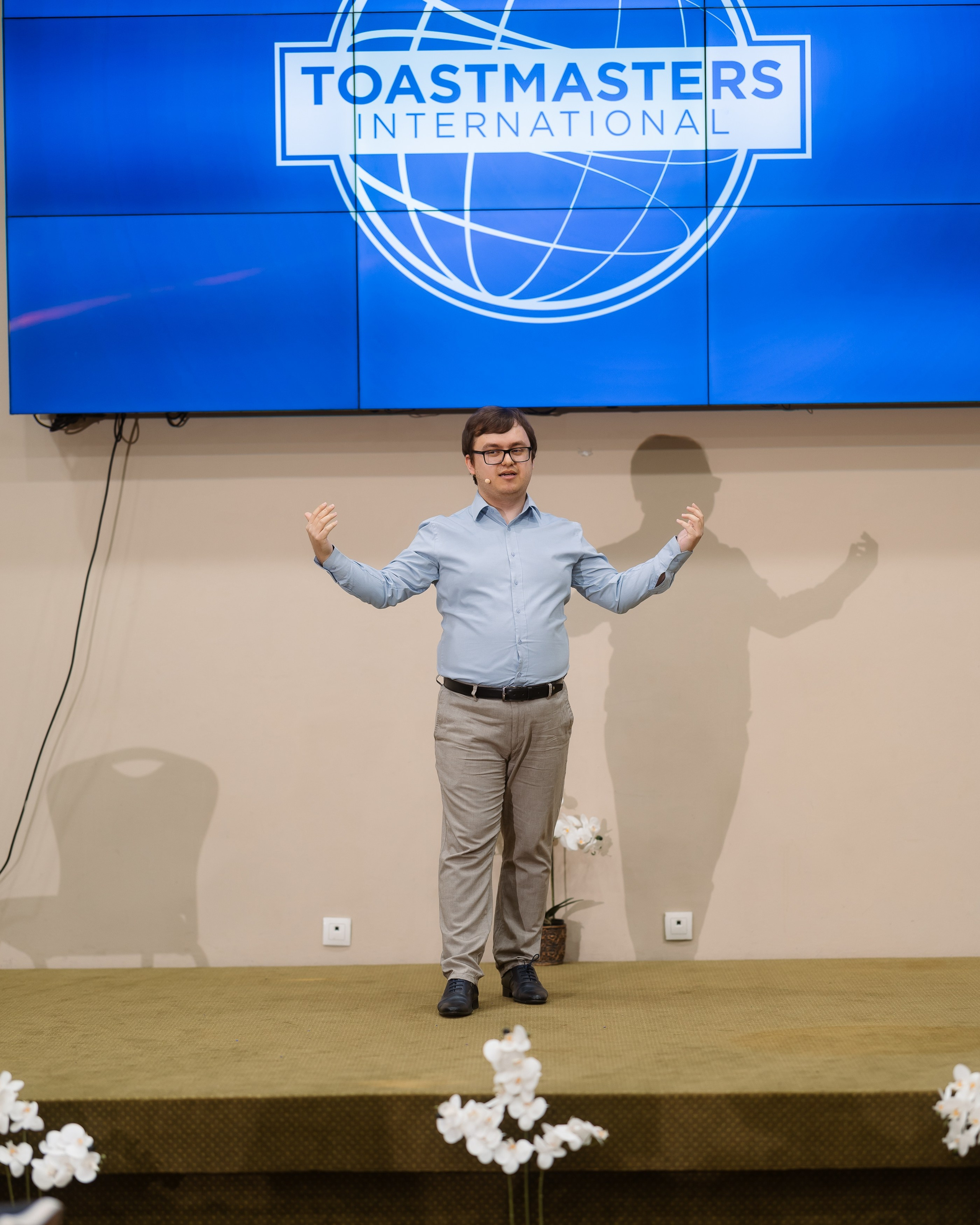Toastmasters Conference. Marius Ciocan