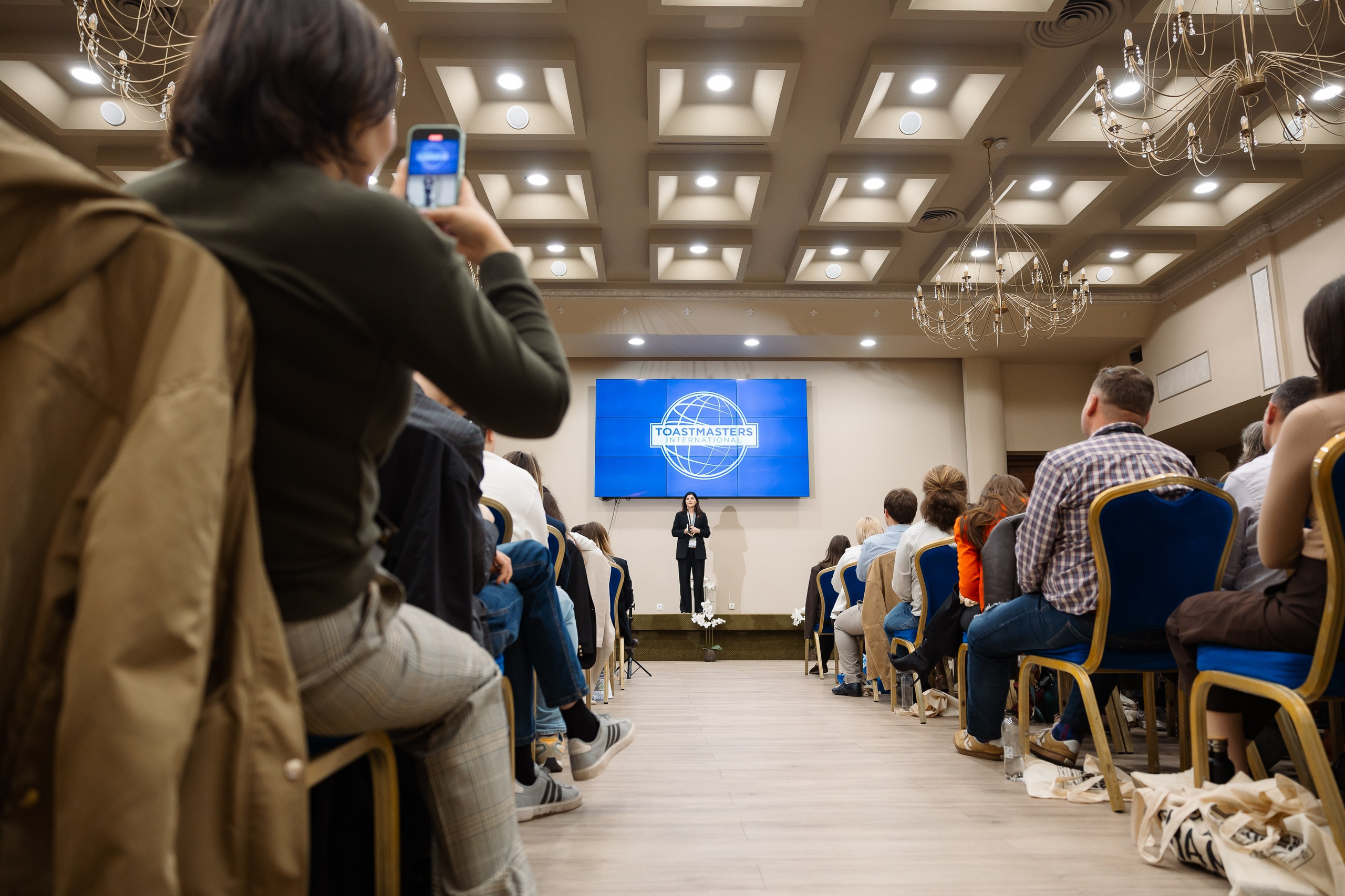 Toastmasters Conference. Marius Ciocan