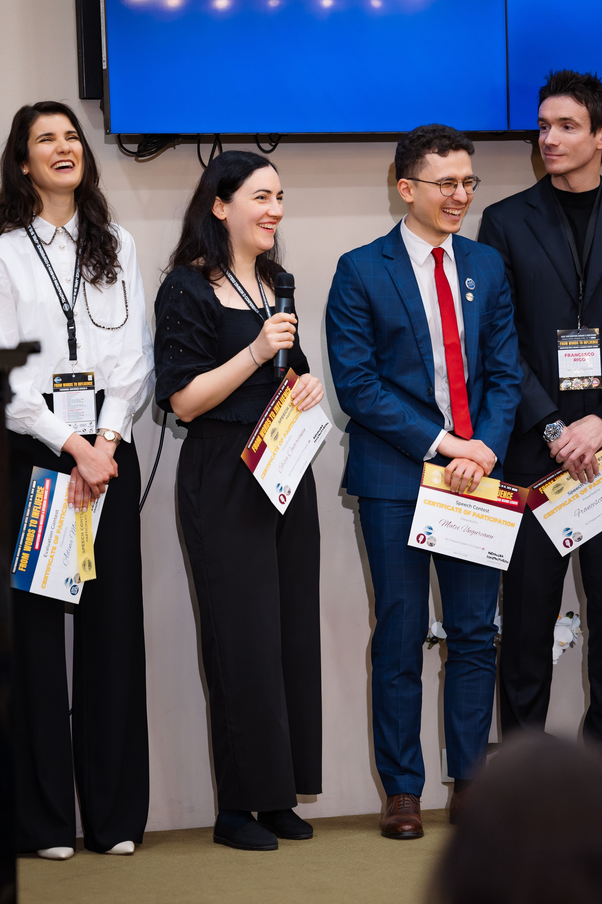 Toastmasters Conference. Marius Ciocan