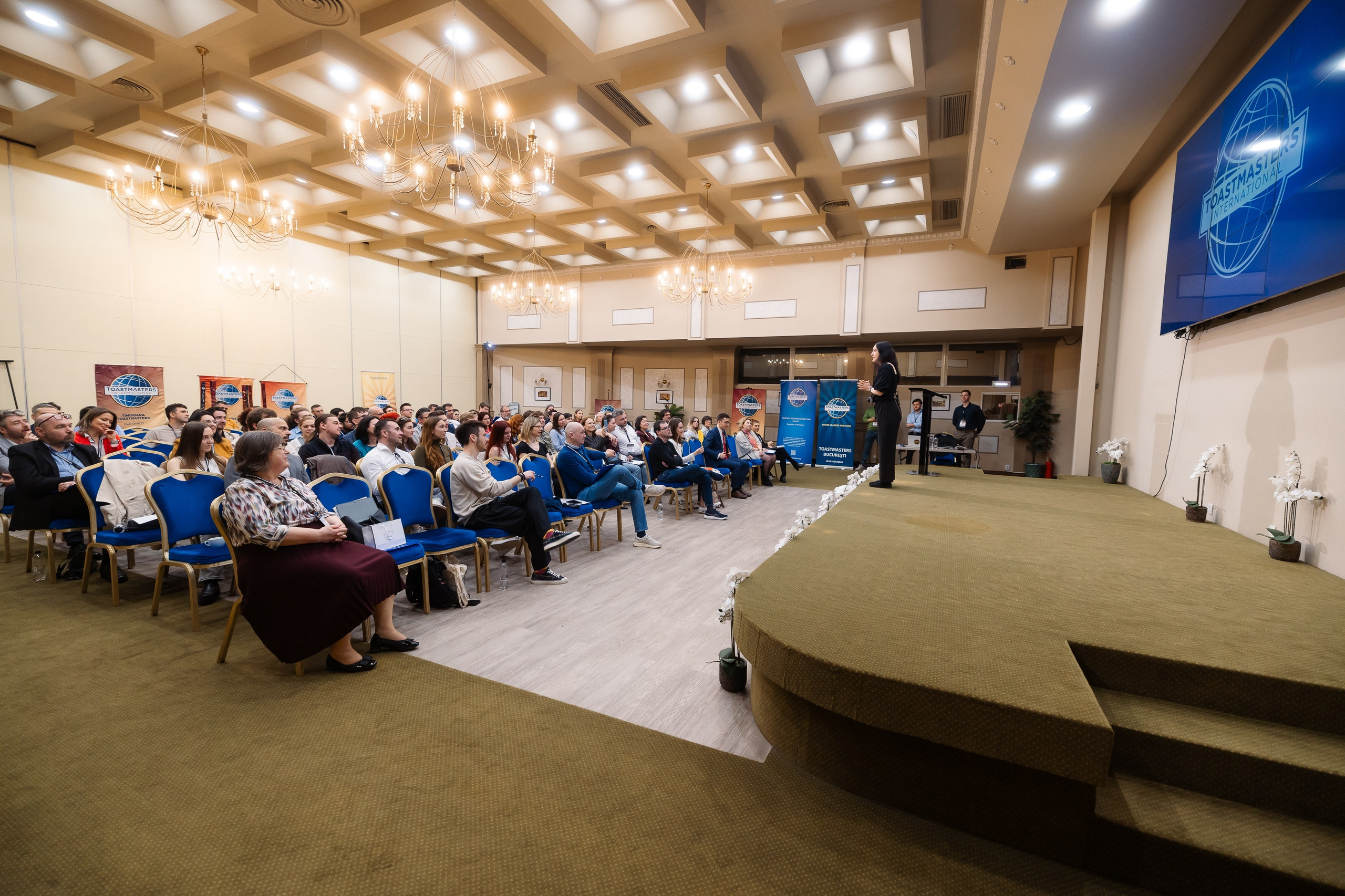 Toastmasters Conference. Marius Ciocan