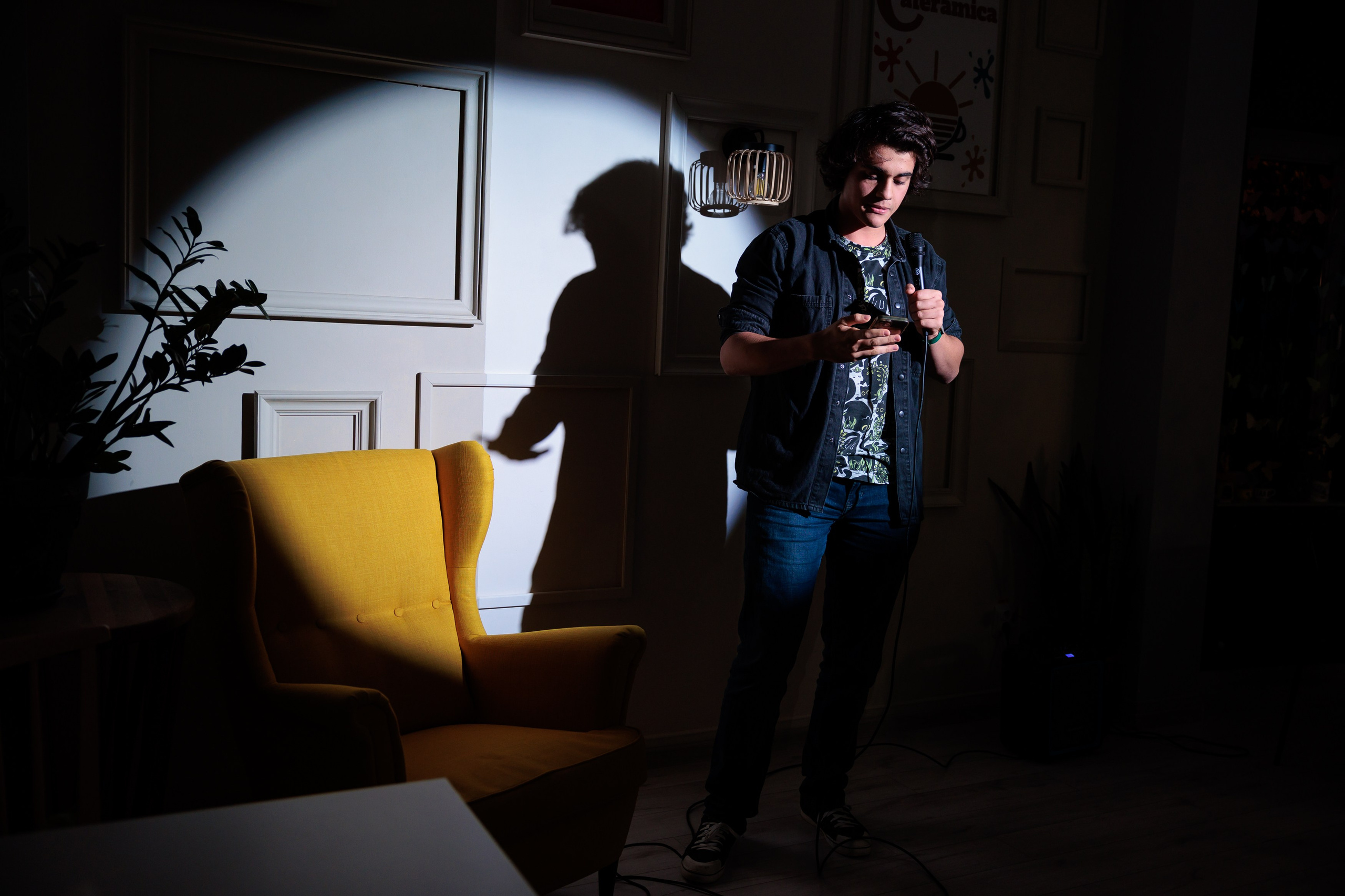 Open Mic - Caferamica. Marius Ciocan