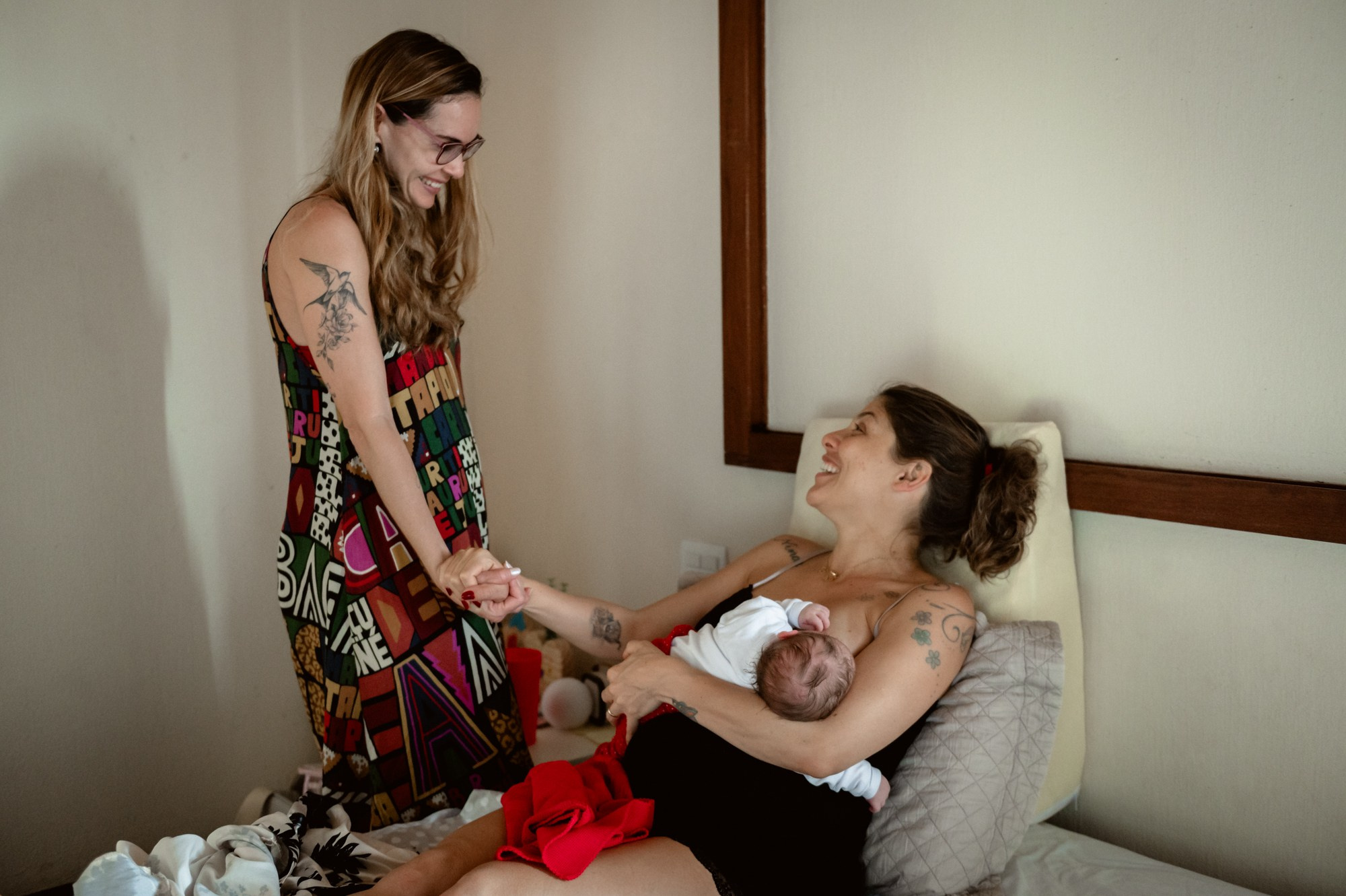 Nascer Beatriz. Água Carmim Fotografia