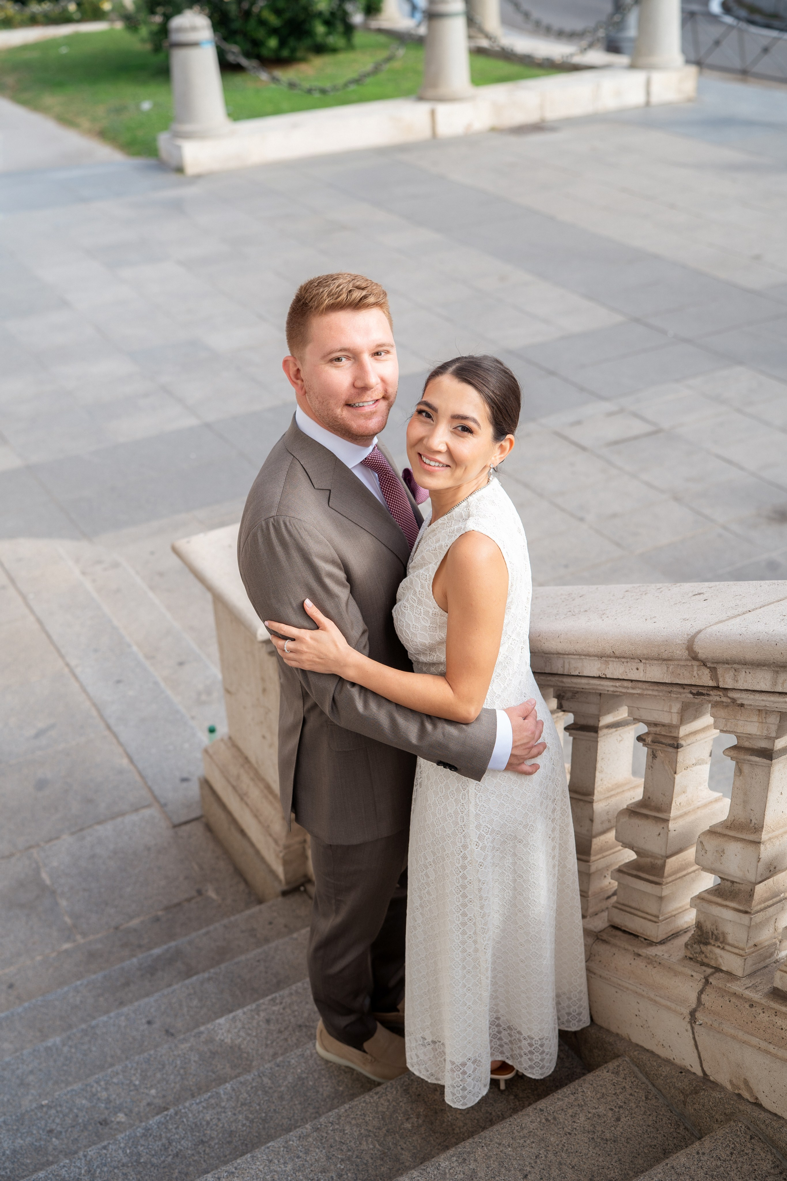 Elopement photoshoot in Madrid city centre. Fotógrafo en Madrid, España. Alyona Belyaninova
