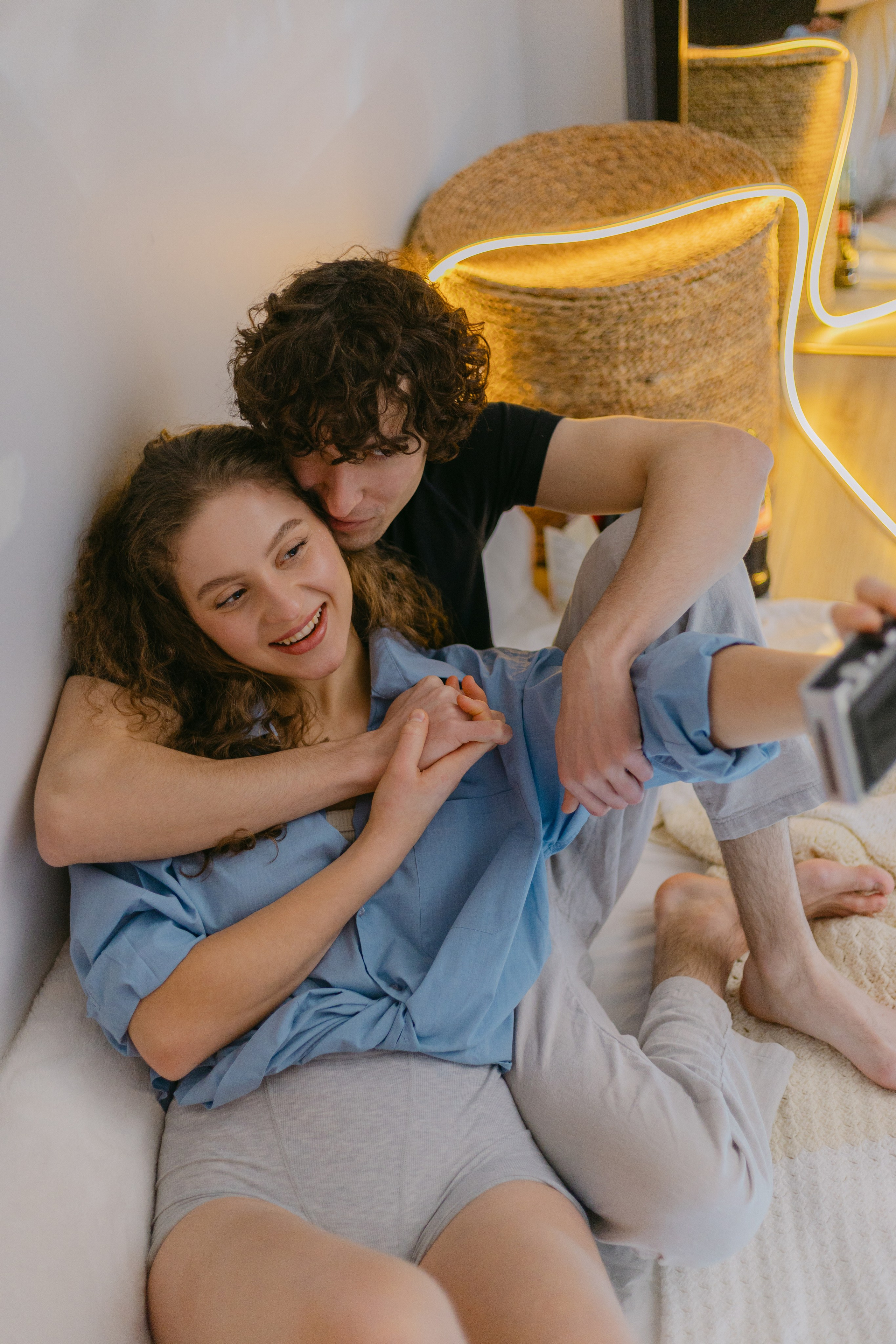 Christmas magic together. Home