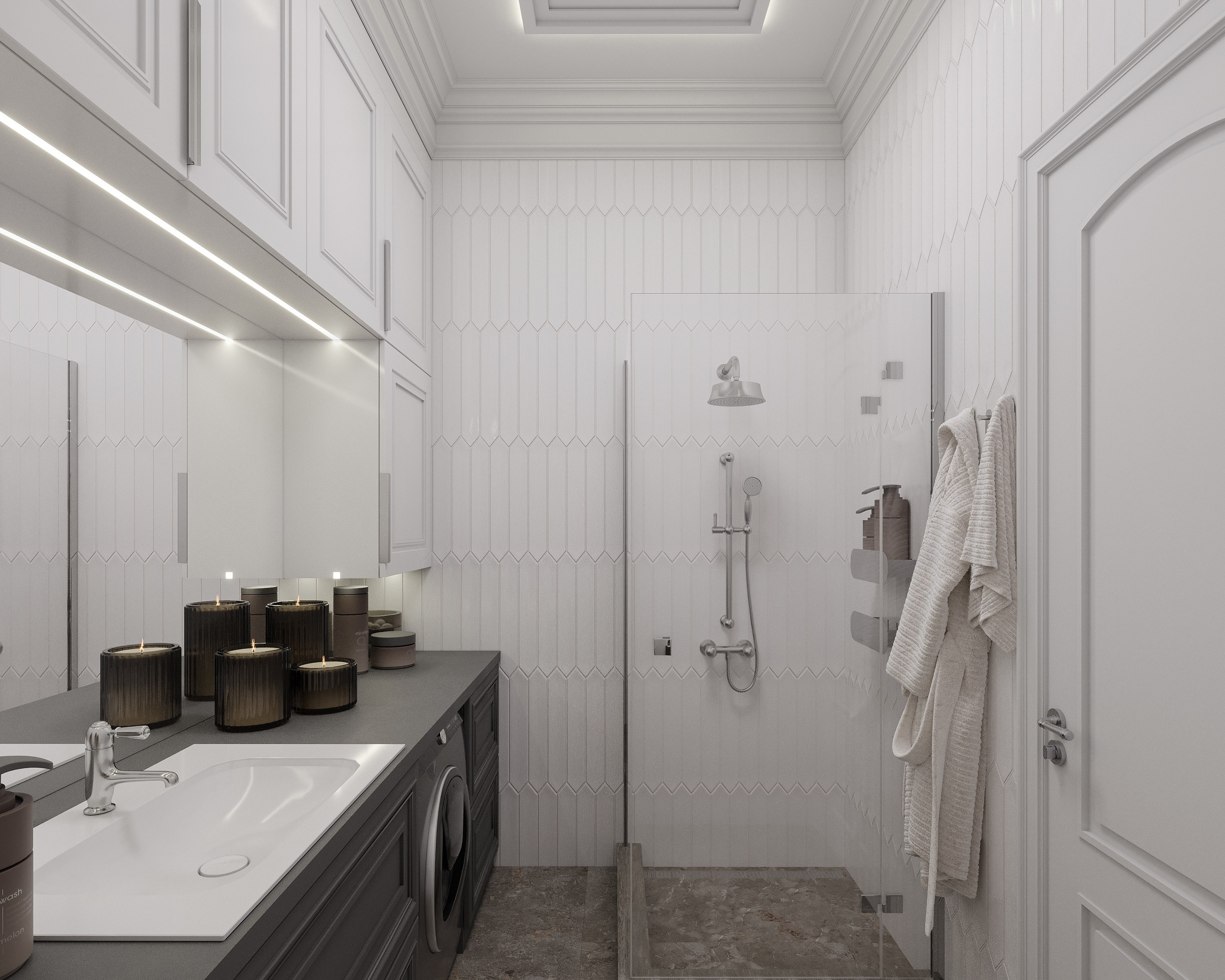 Koupelna, WC. Filipenka architects