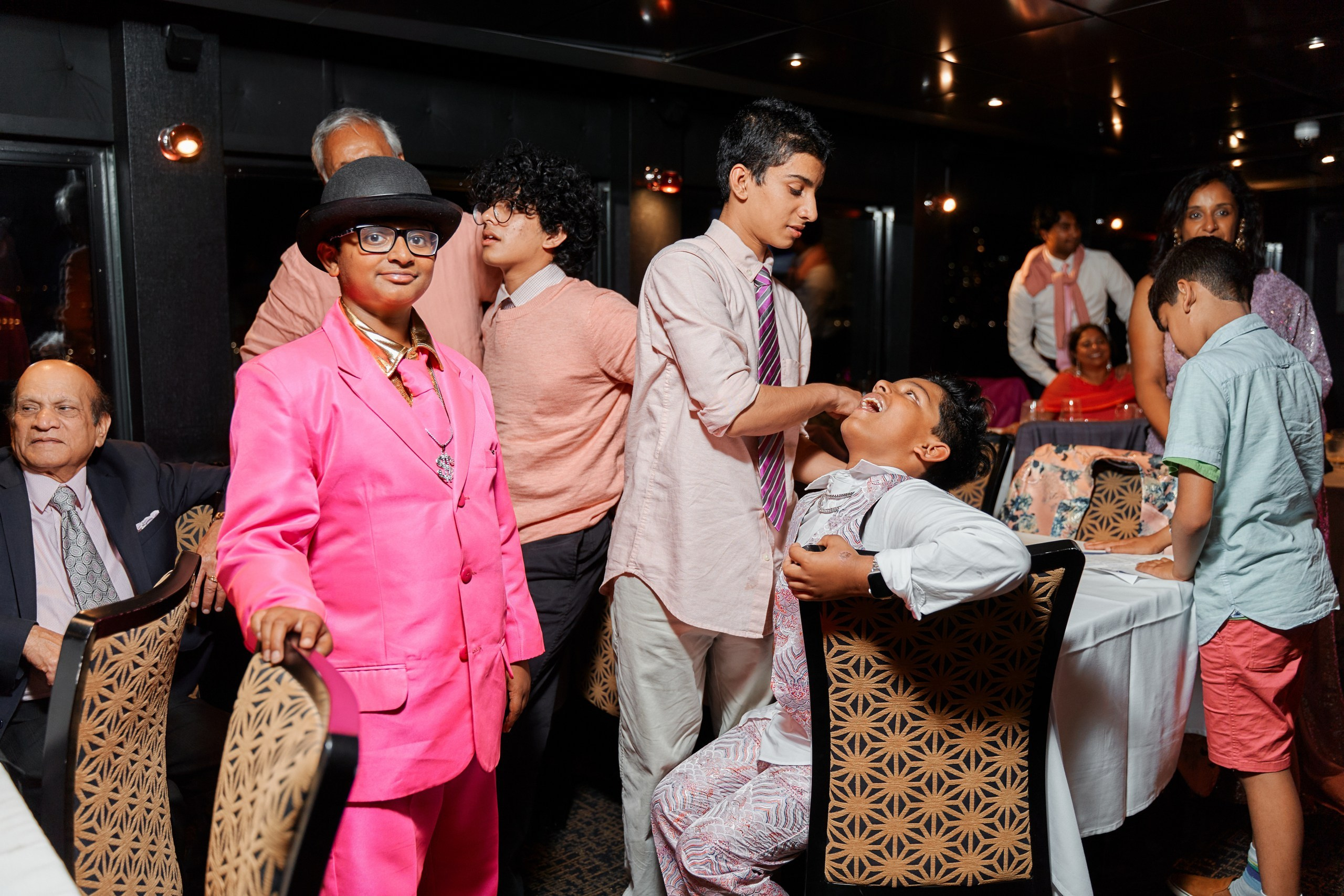 Cruise Birthday Party. Professional Wedding and event photographer USA New York