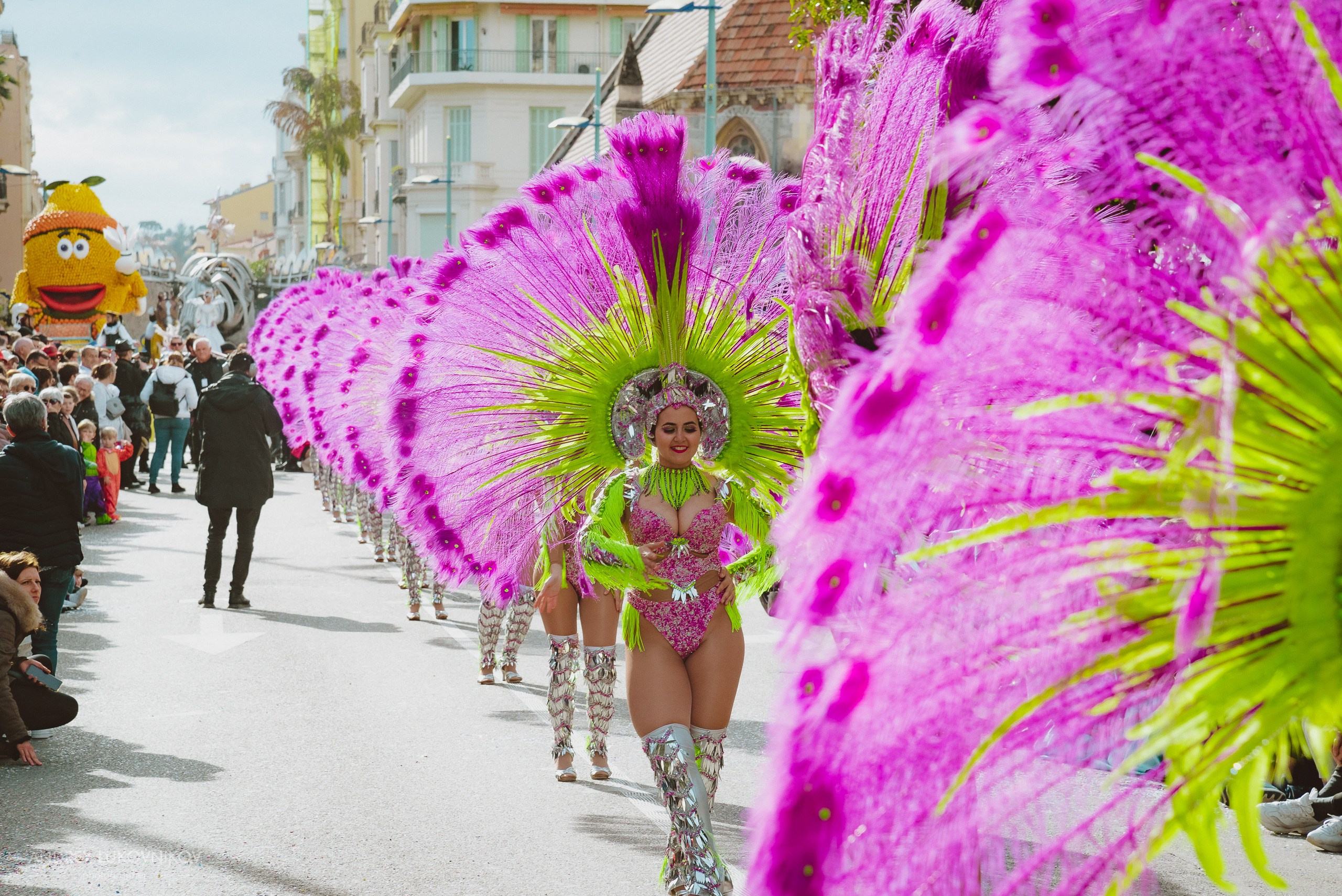 Photographer for visiting festivals and carnivals in Europe — Reportage from Menton, France