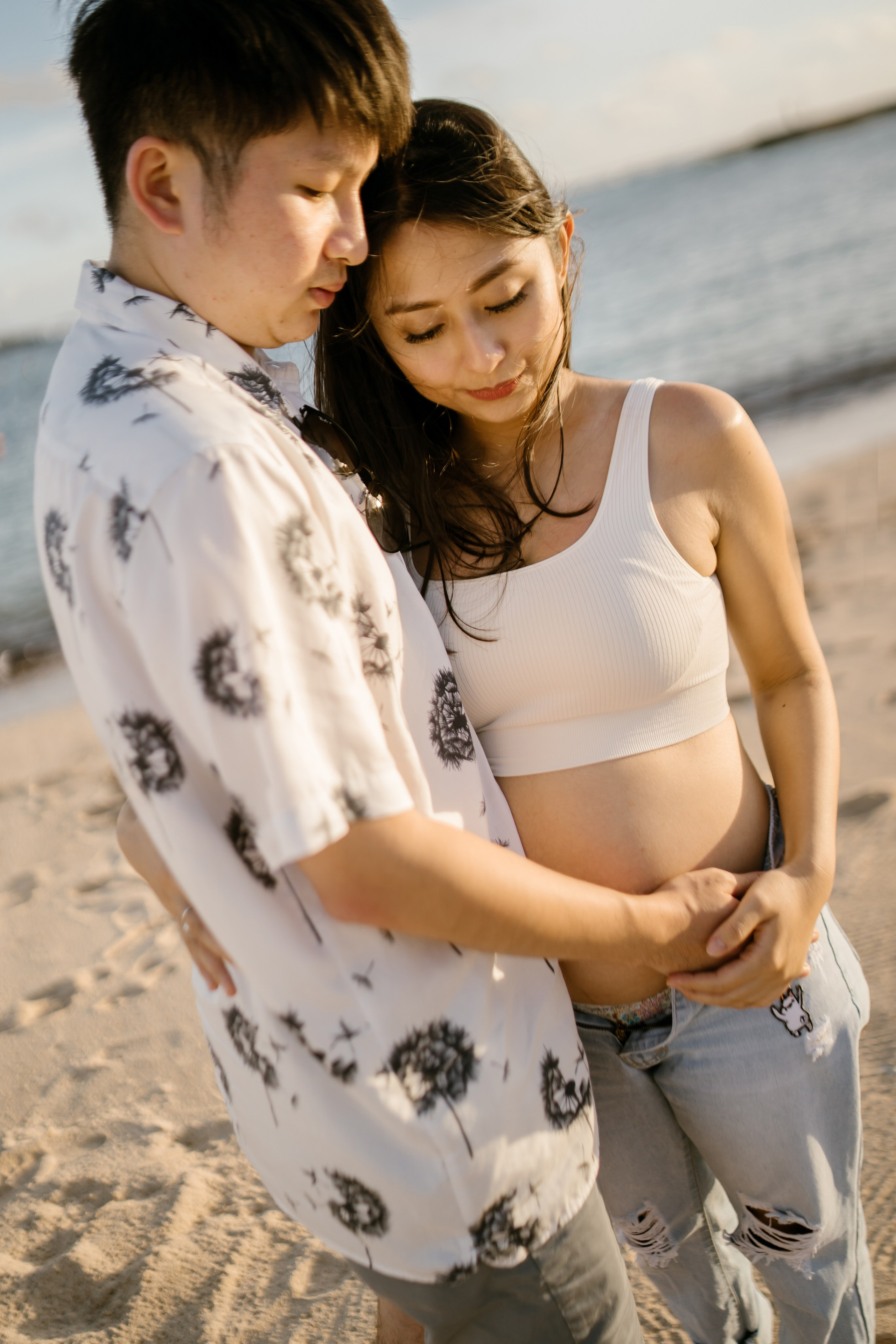 Aldo & Aldys Maternity Photoshoot. Female Photographer in Bali
