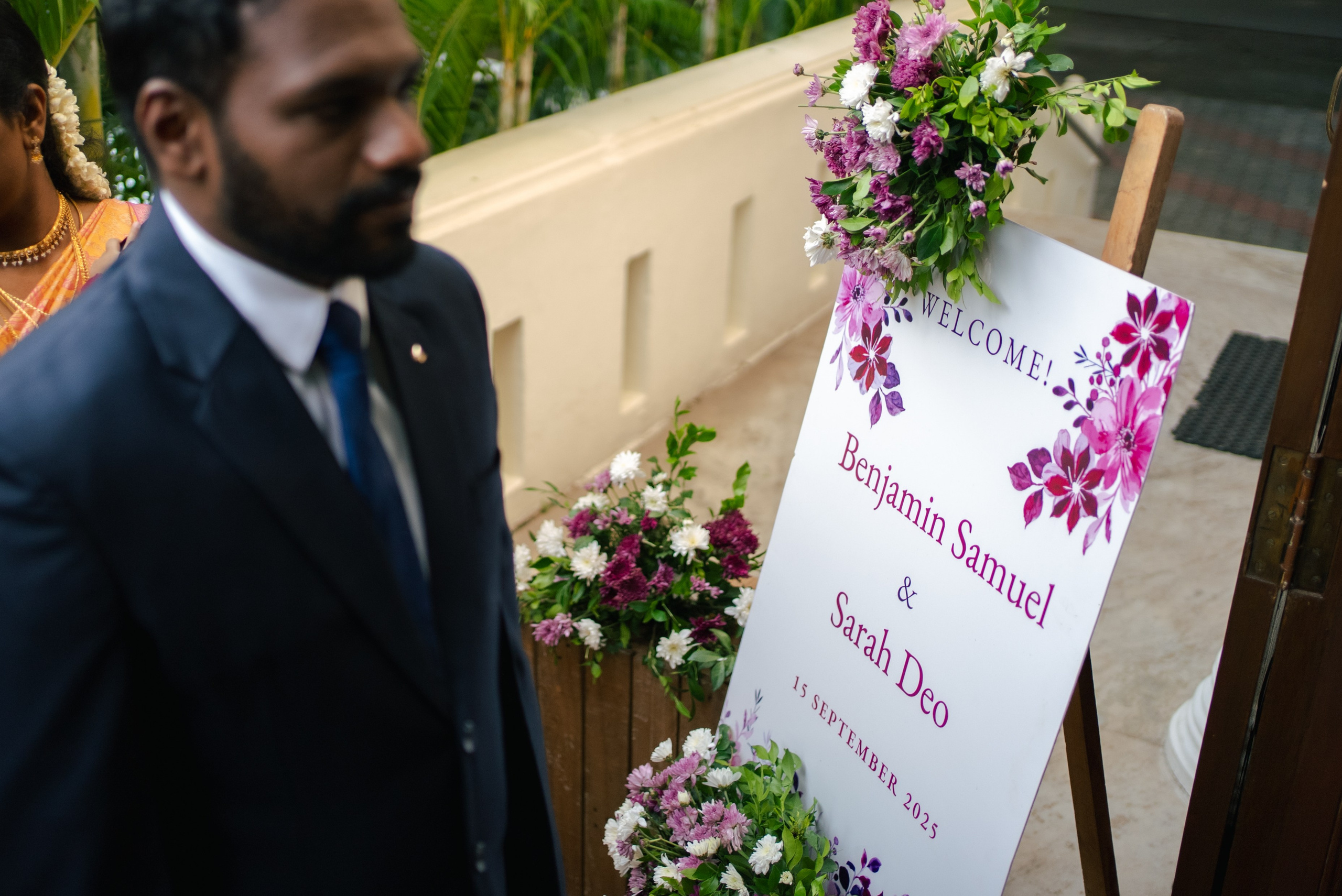 Sarah Deo & Benjamin. Menu