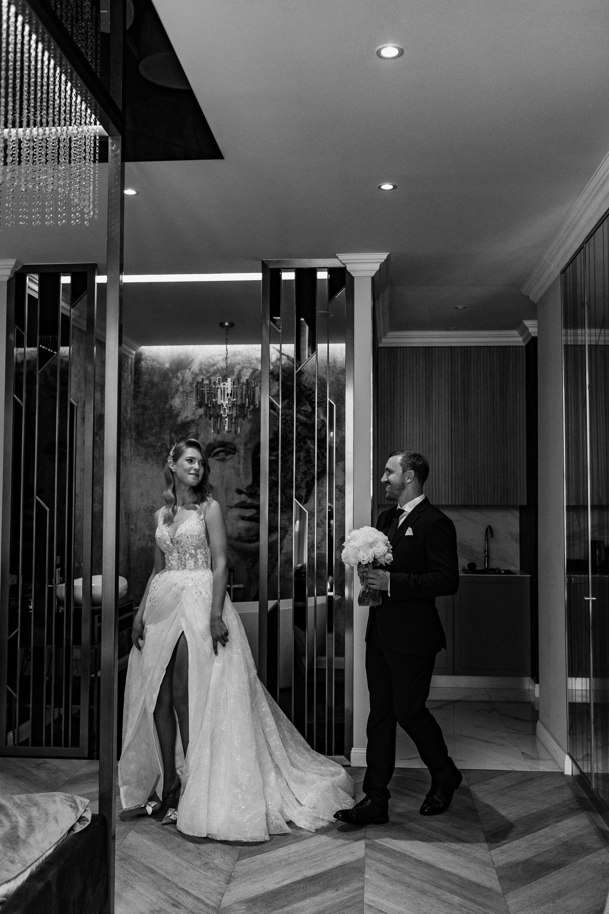 Valeria & Vitaliy. Ziyad Restaurant. 2024. Fotograf ślubny i rodzinny w Krakowie Yana Klymova