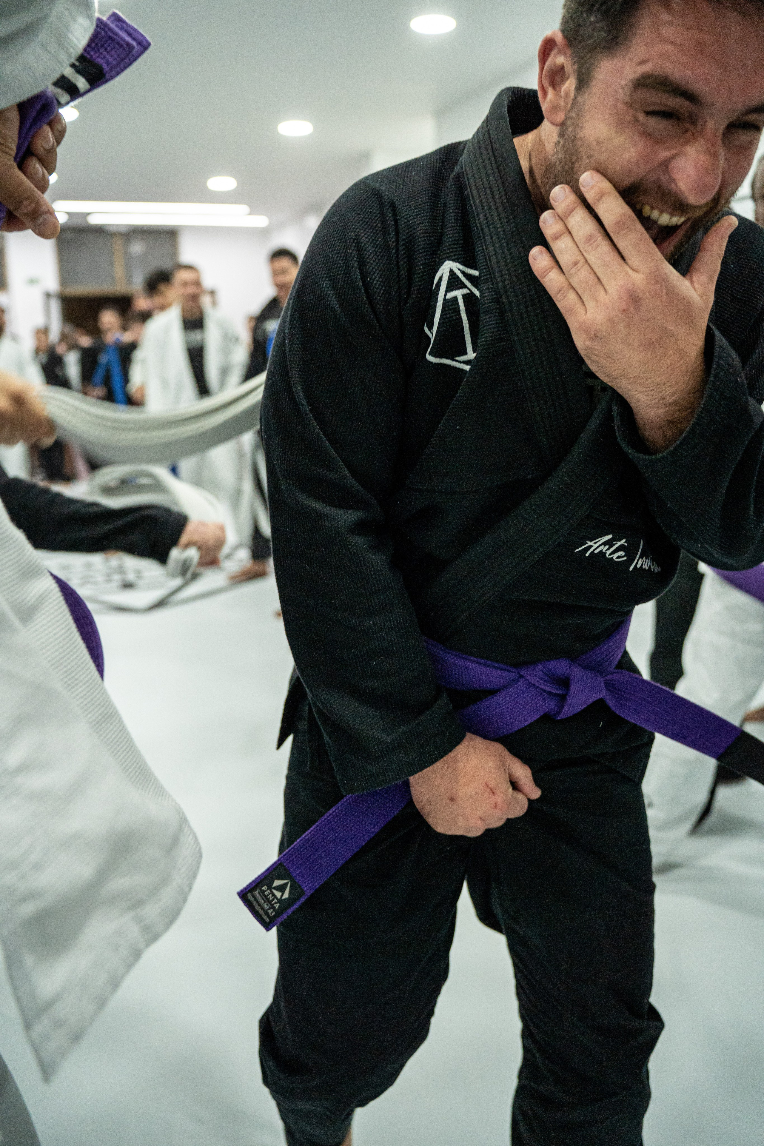 Arte Invicta — Graduação de Faixa. Frames by Giovani Braga