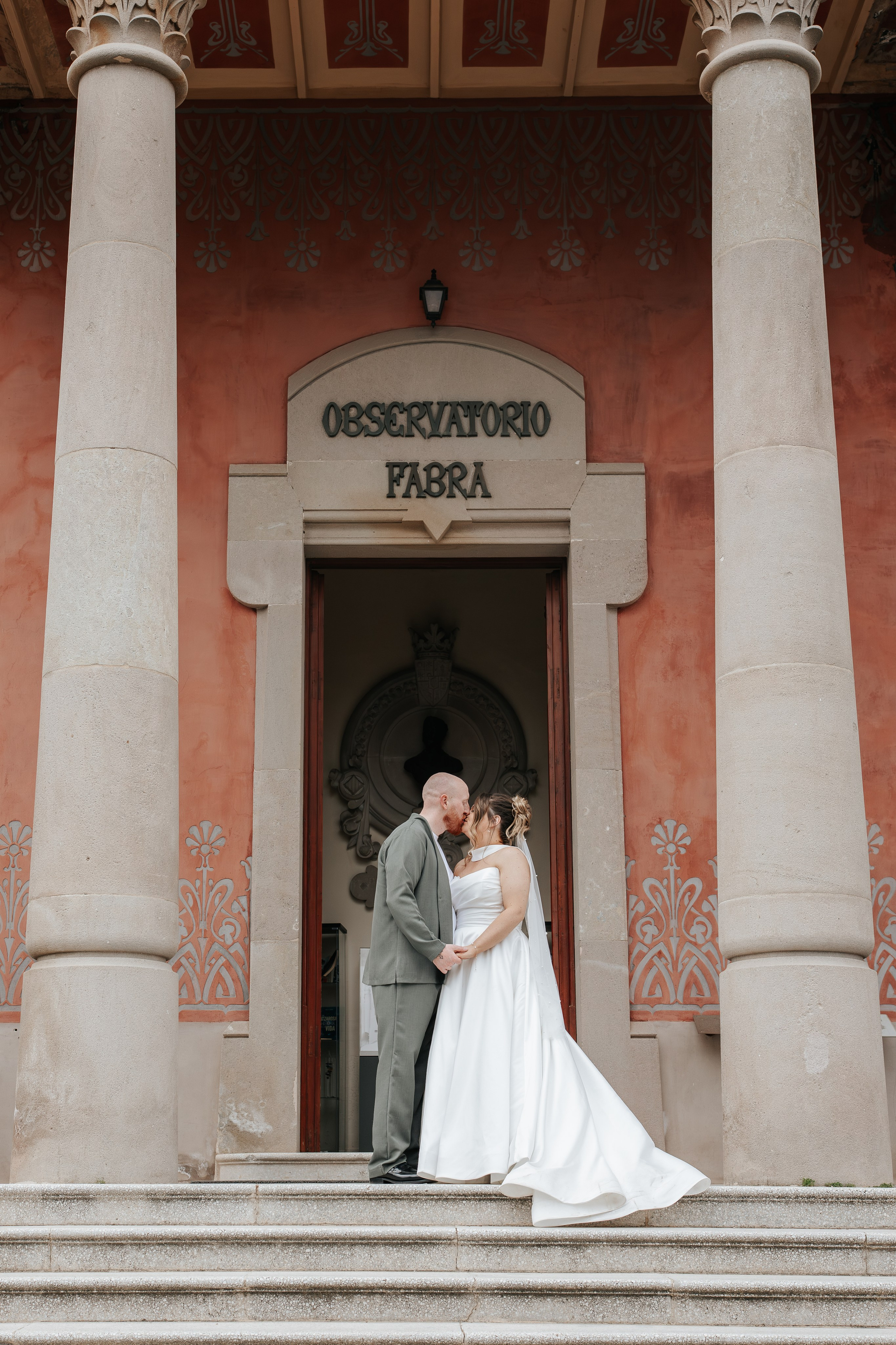 Sophie & Corey, 02/05/2026, Observatorio de Fabra, Barcelona. Fotógrafa de bodas en Girona, Costa Brava | Wedding Photographer Evgenia Gruntovaya