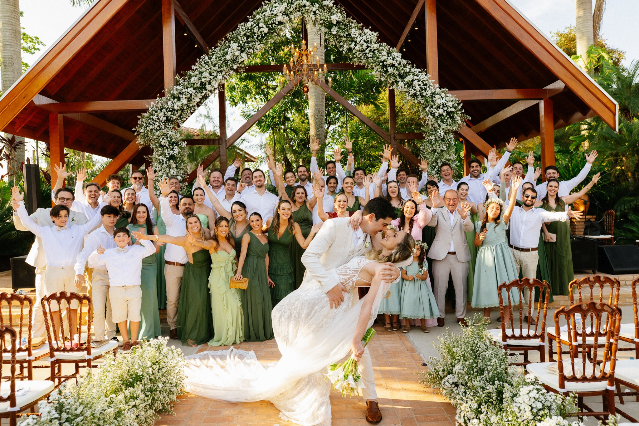 Julia & Alvaro | Fotografia de Casamento no Palmeiras Eventos de Limeira