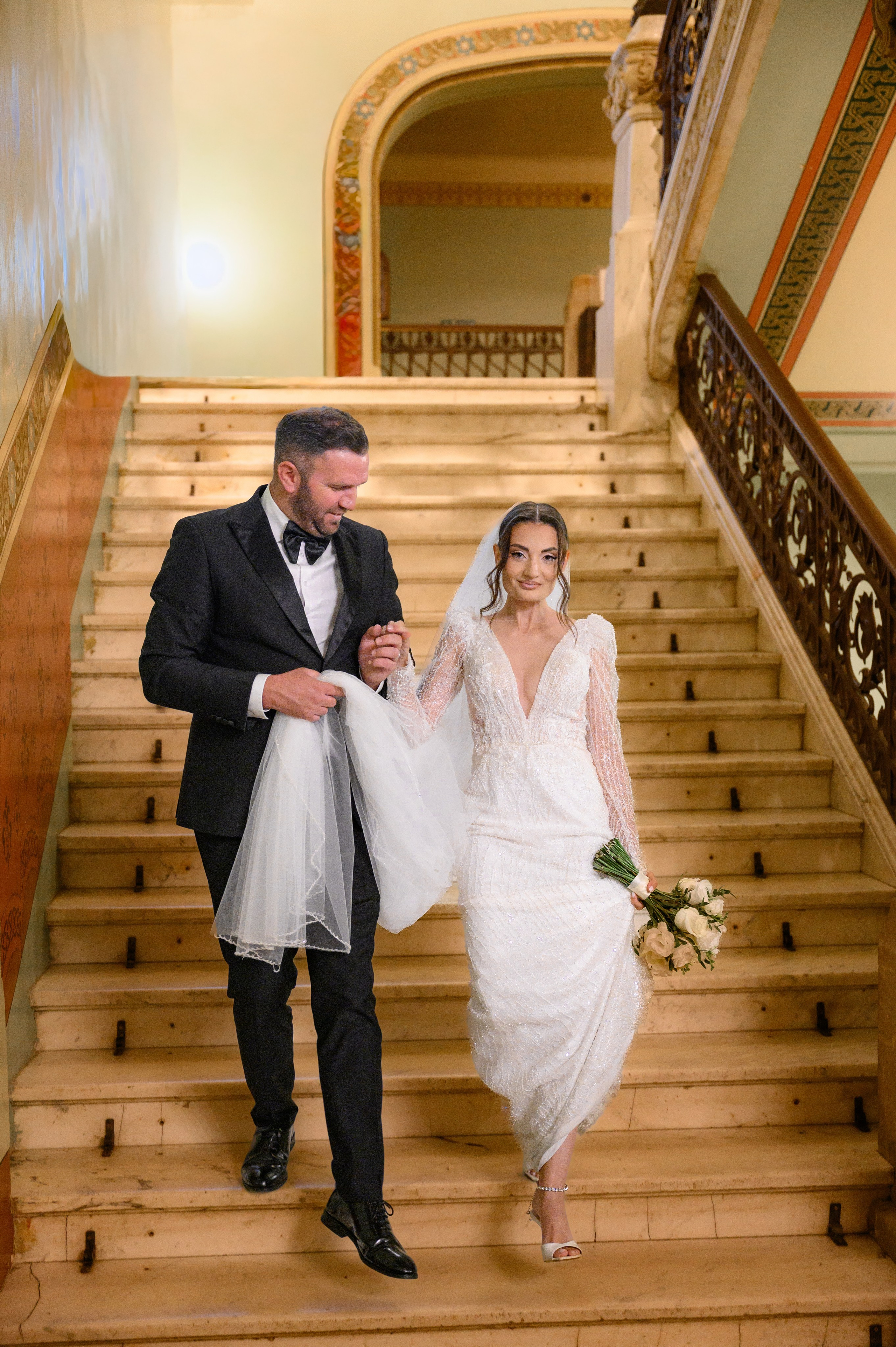 Mălina & Silviu – ședință foto la Castelul Cantacuzino | Fotograf nuntă