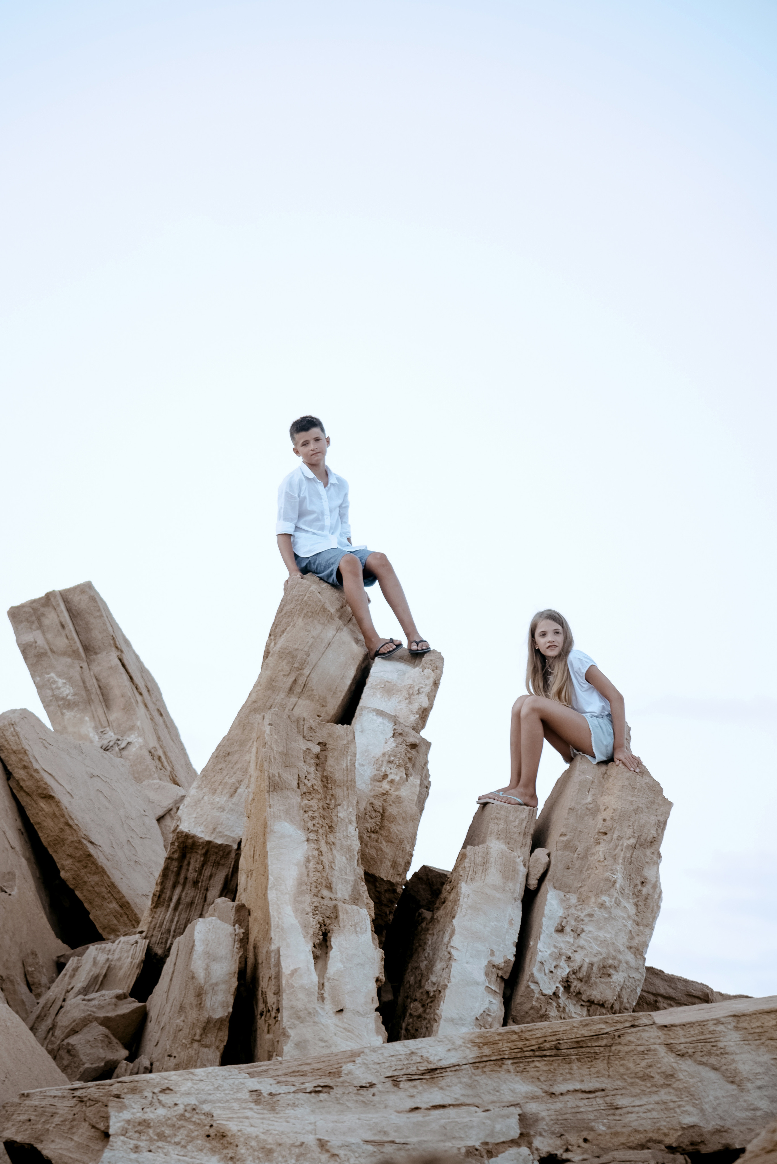 Семейный уик-энд на пляже в Испании