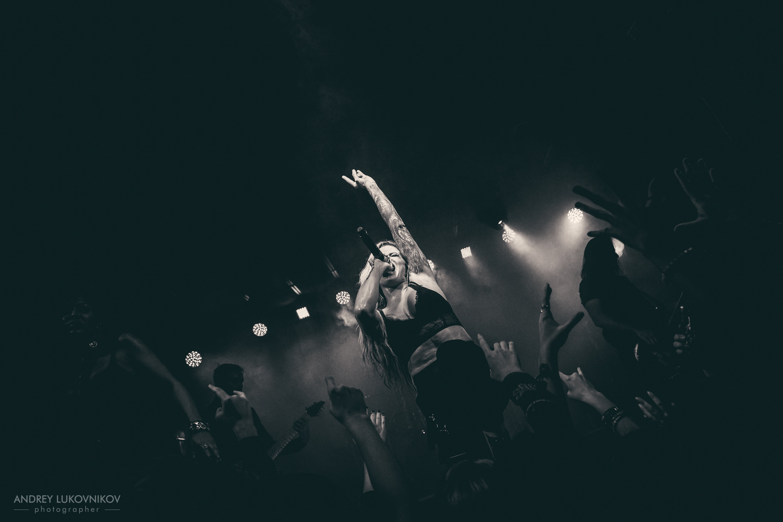 Butcher Babies. Live in Saint Petersburg, Russia