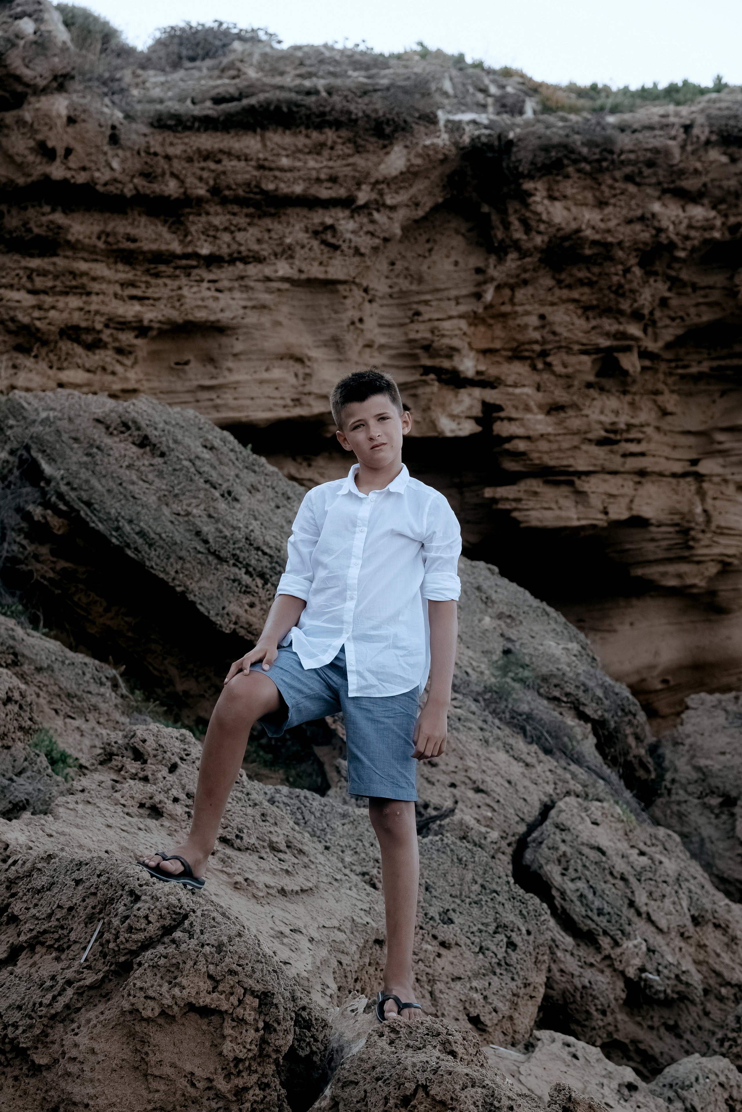 Семейный уик-энд на пляже в Испании