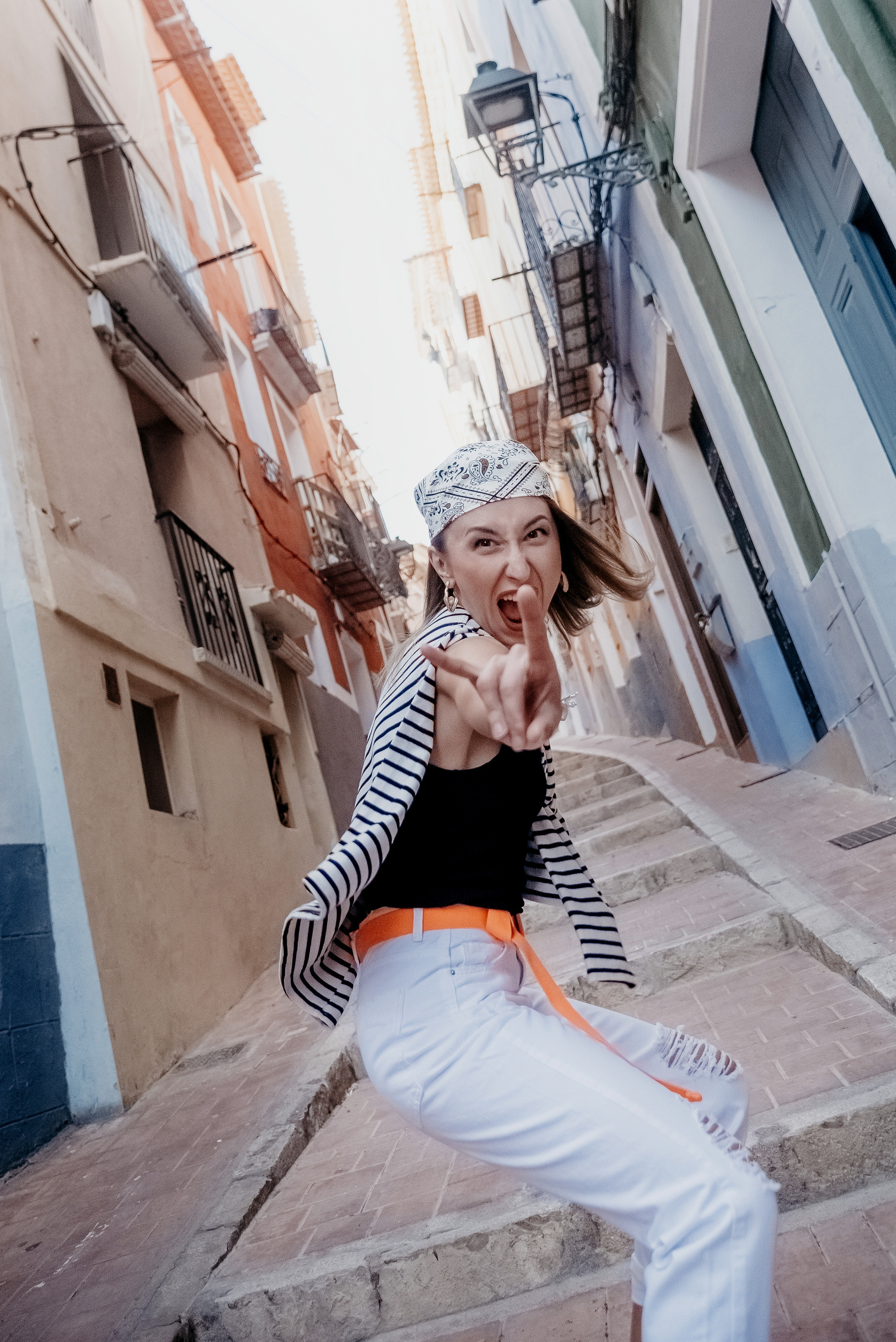 Stylized photo walk in Villajoyosa
