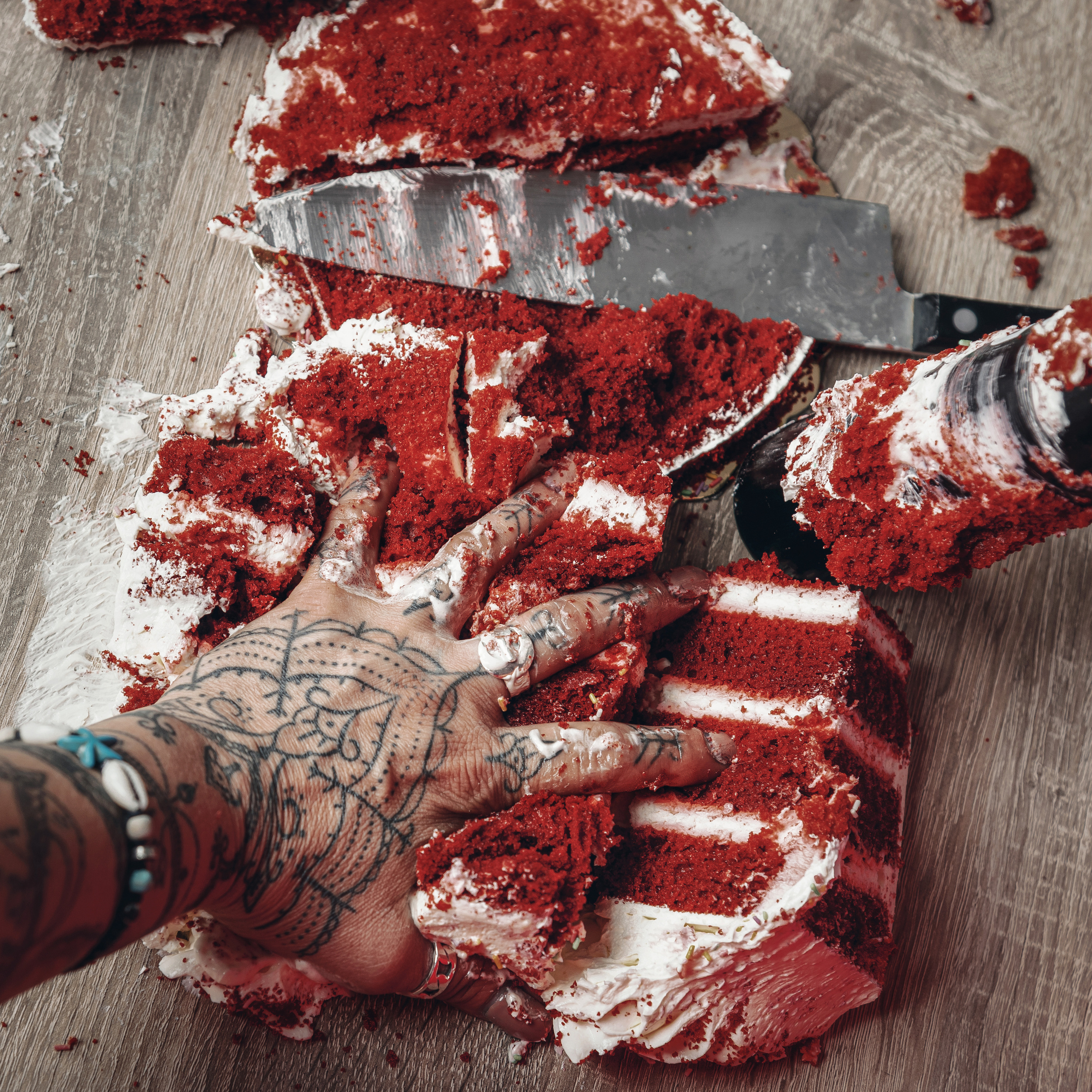 Creative studio photo session for a pastry chef in Spain