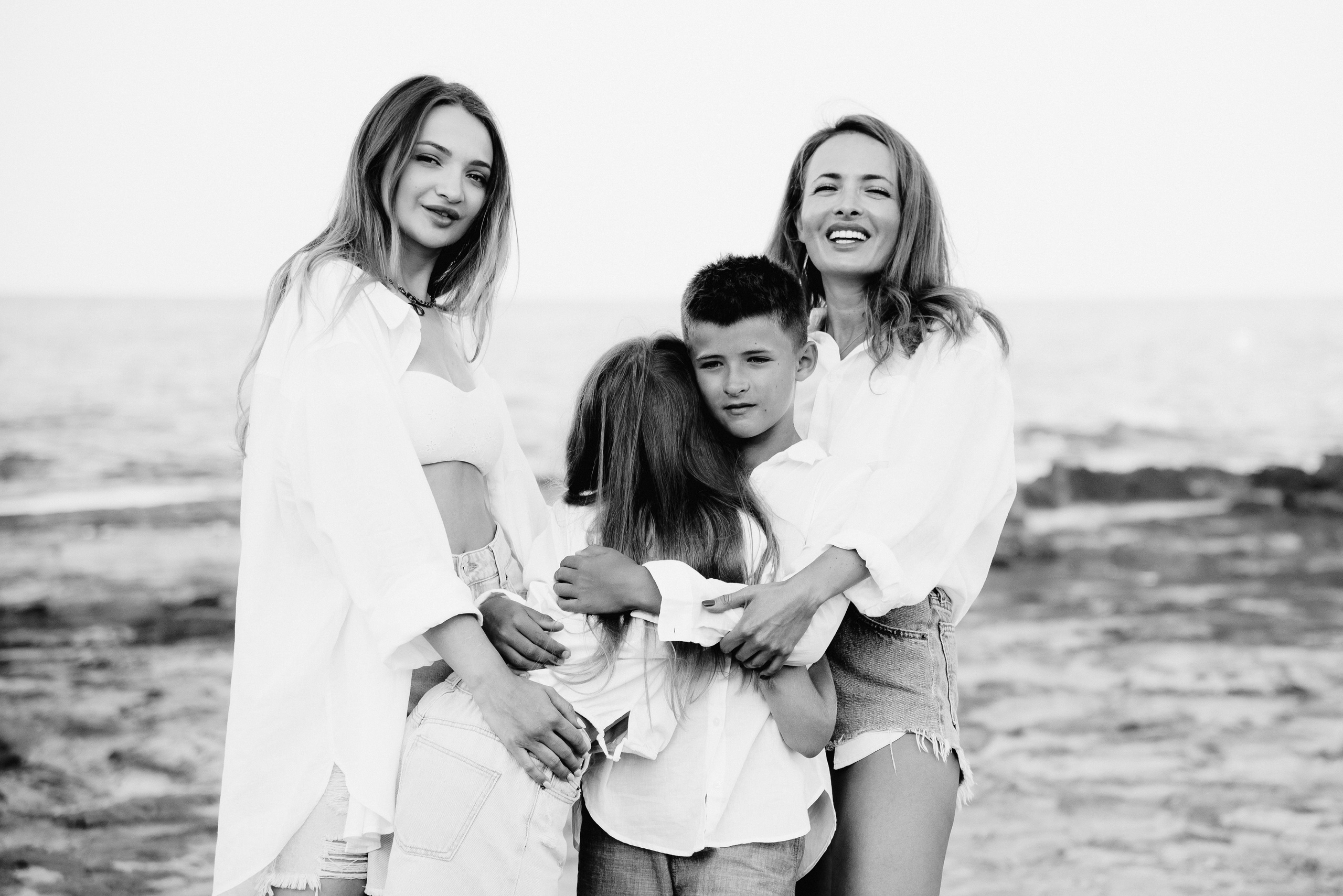 Семейный уик-энд на пляже в Испании