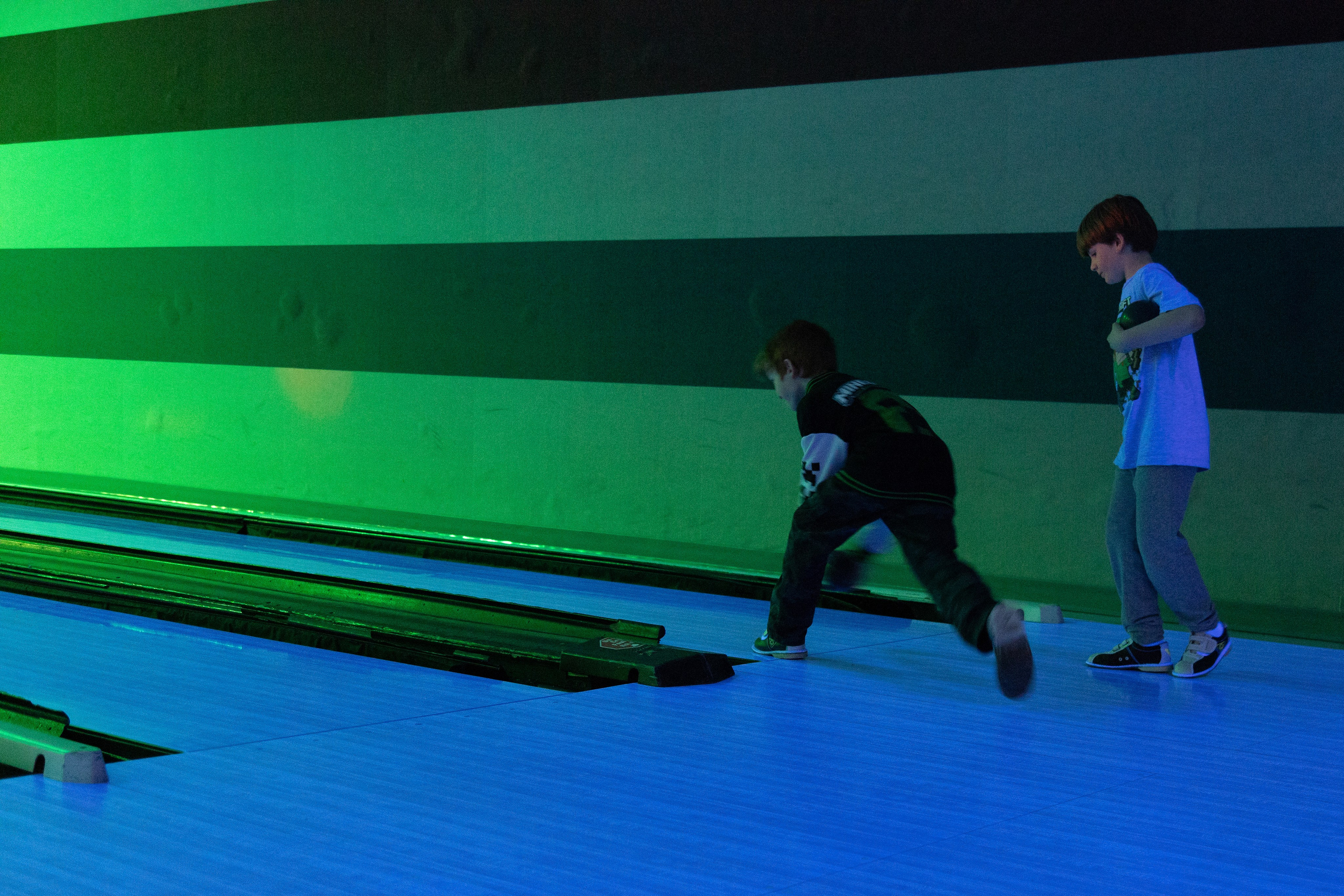 Alex LaCasse’s 8th Birthday at Mario’s Bowl 2025. Toronto Portrait Photographer Lena Lac