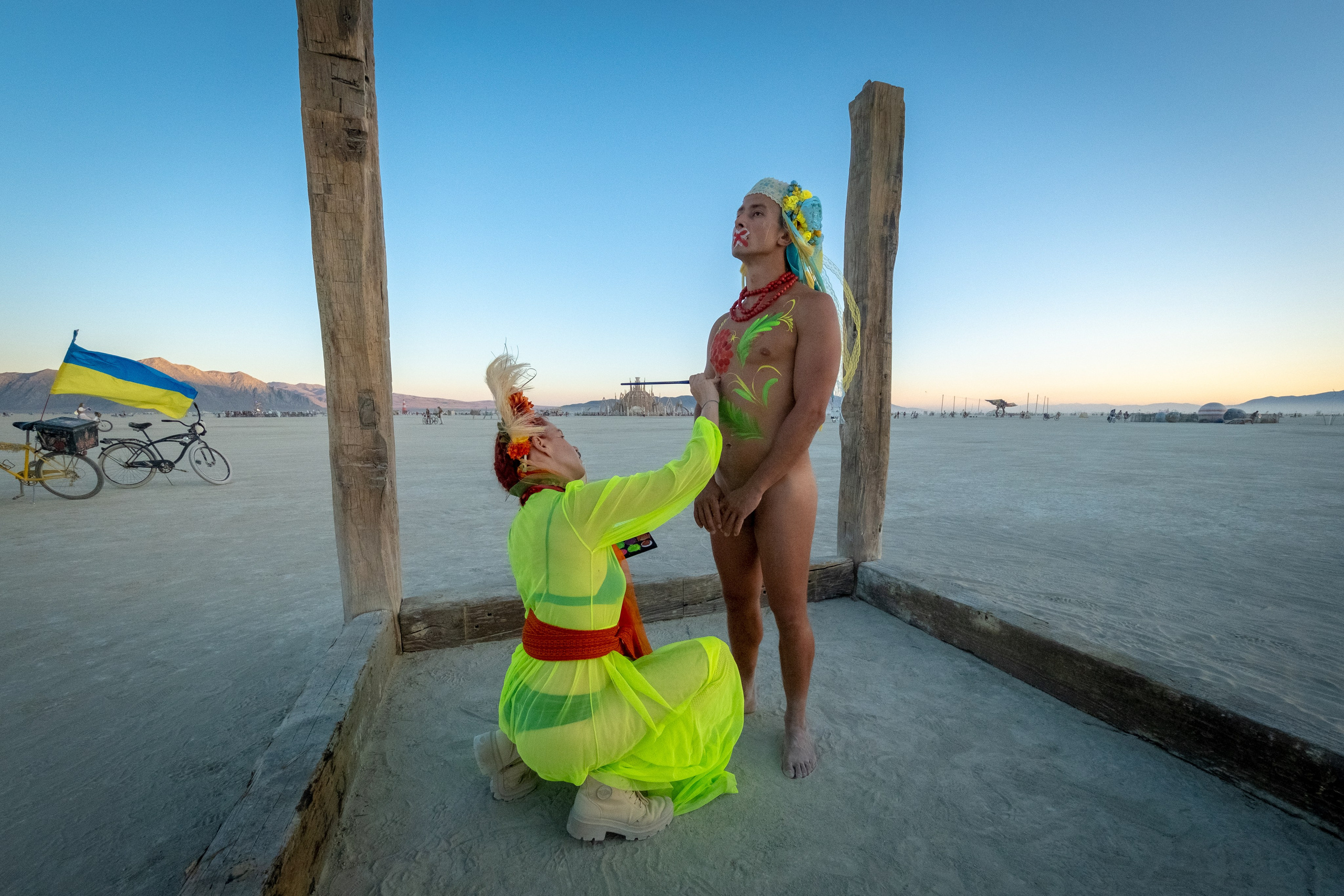 BURNING MAN 2024. Reportage concert portrait photography in the San Francisco Bay Area