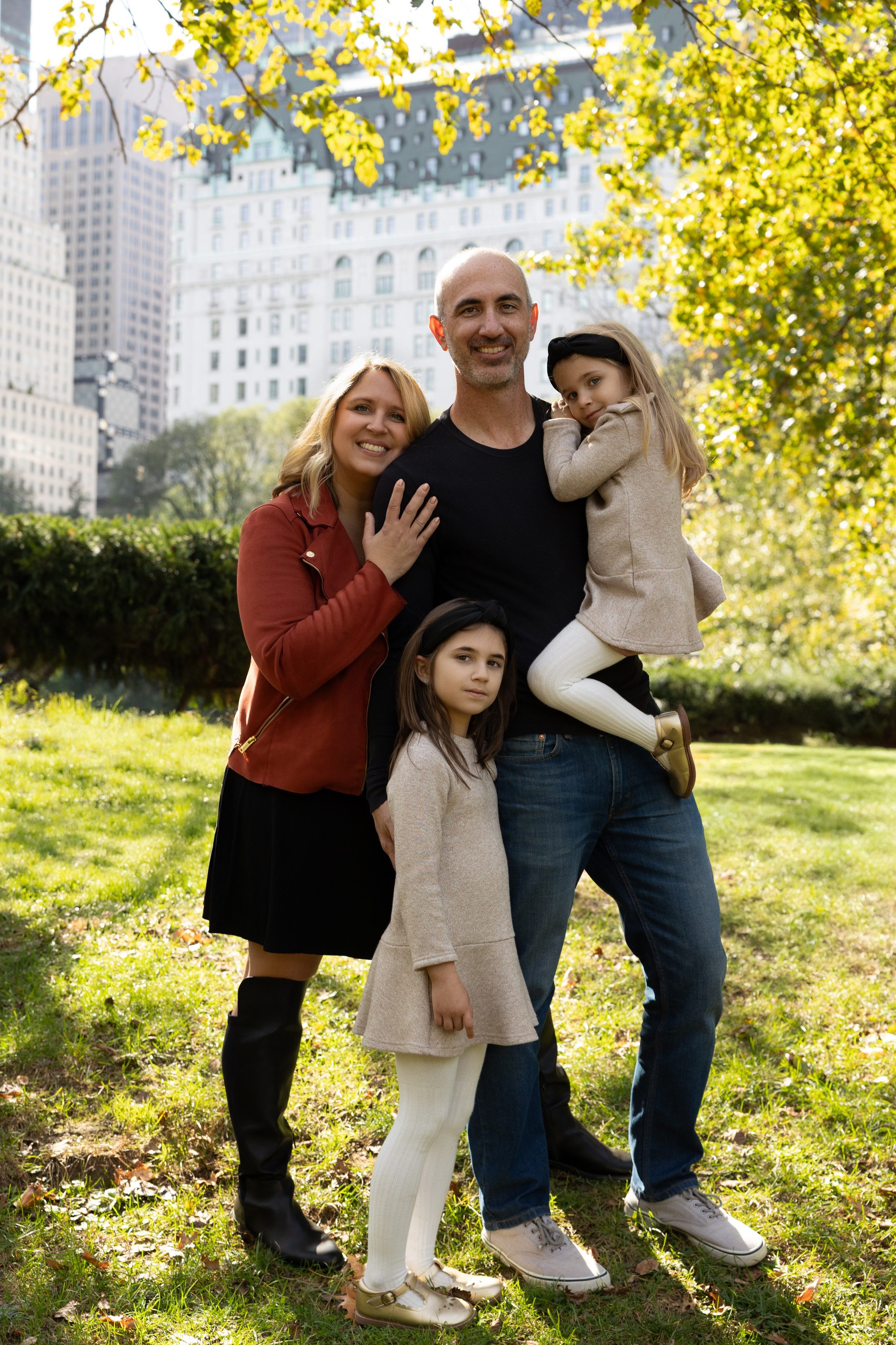 Together in Central Park. Family, lifestyle, and commercial photography in New York and New Jersey