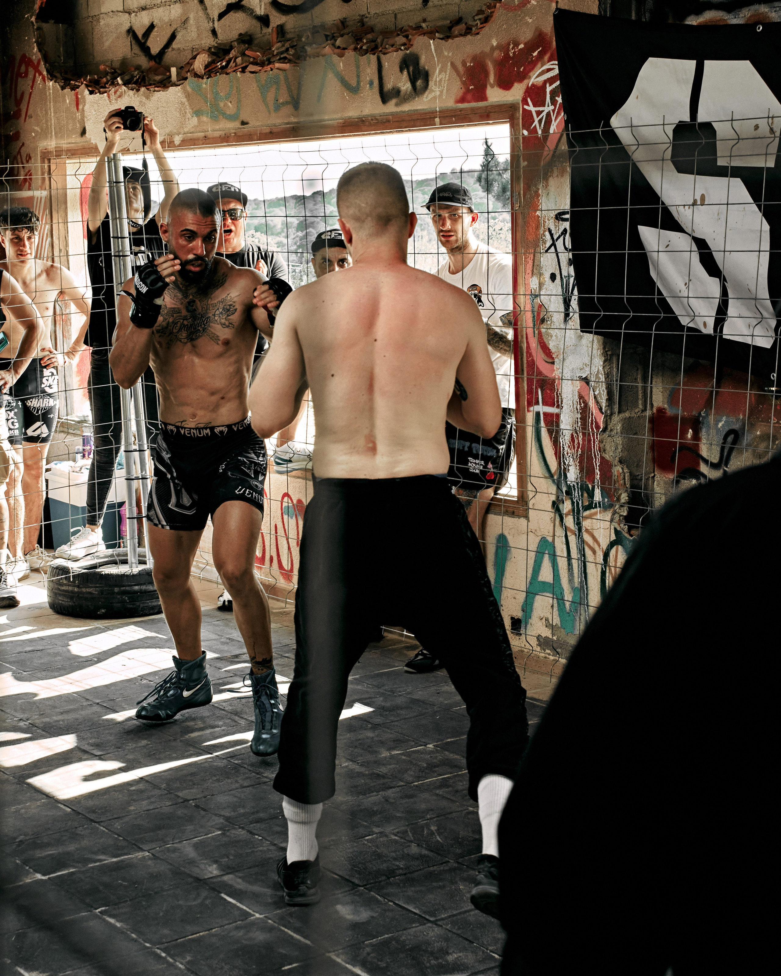 Уличные бои. Фотограф в Барселоне Жанна Захарченко