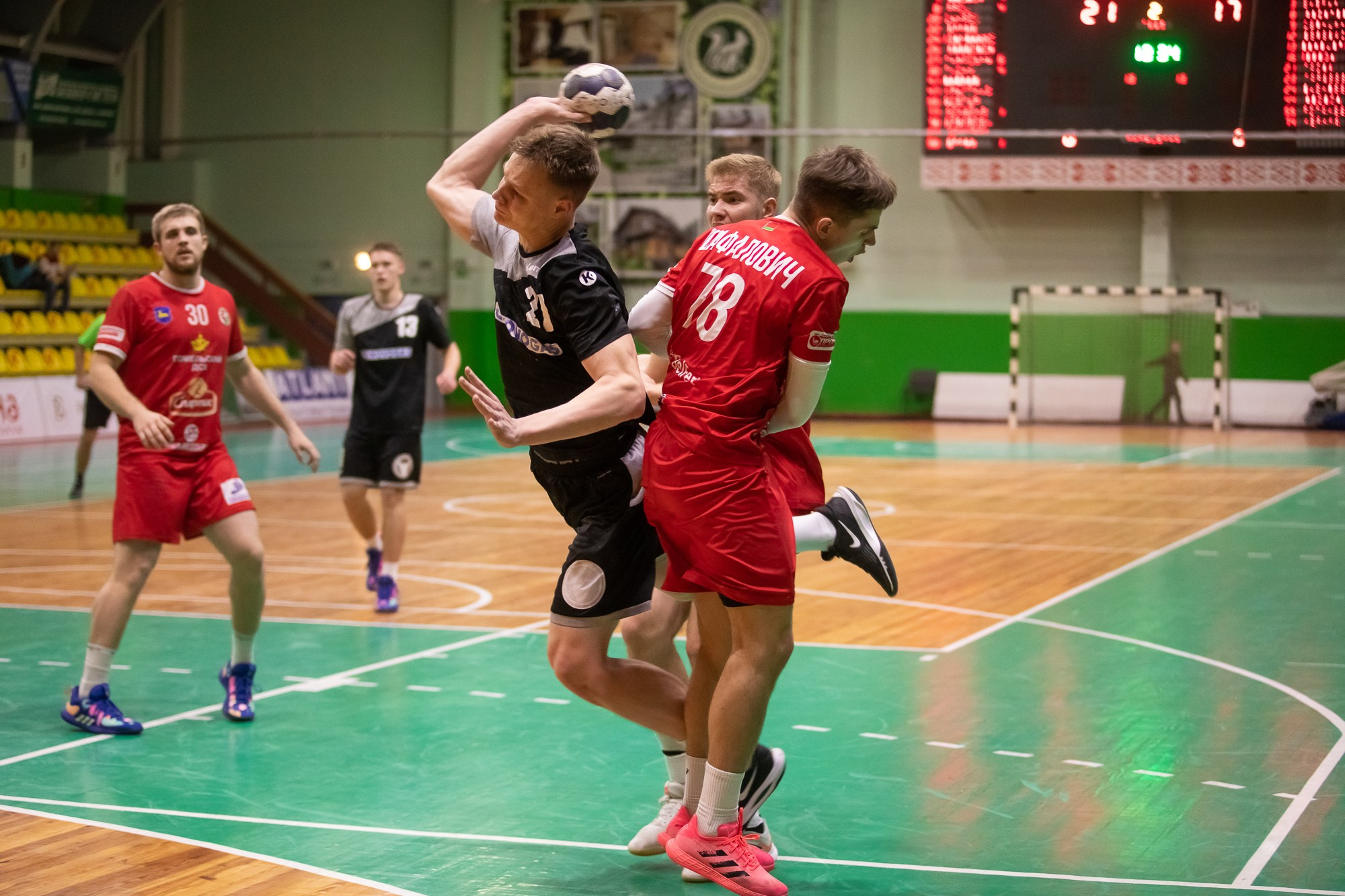 Спортивные фоторепортажи с гандбольных матчей