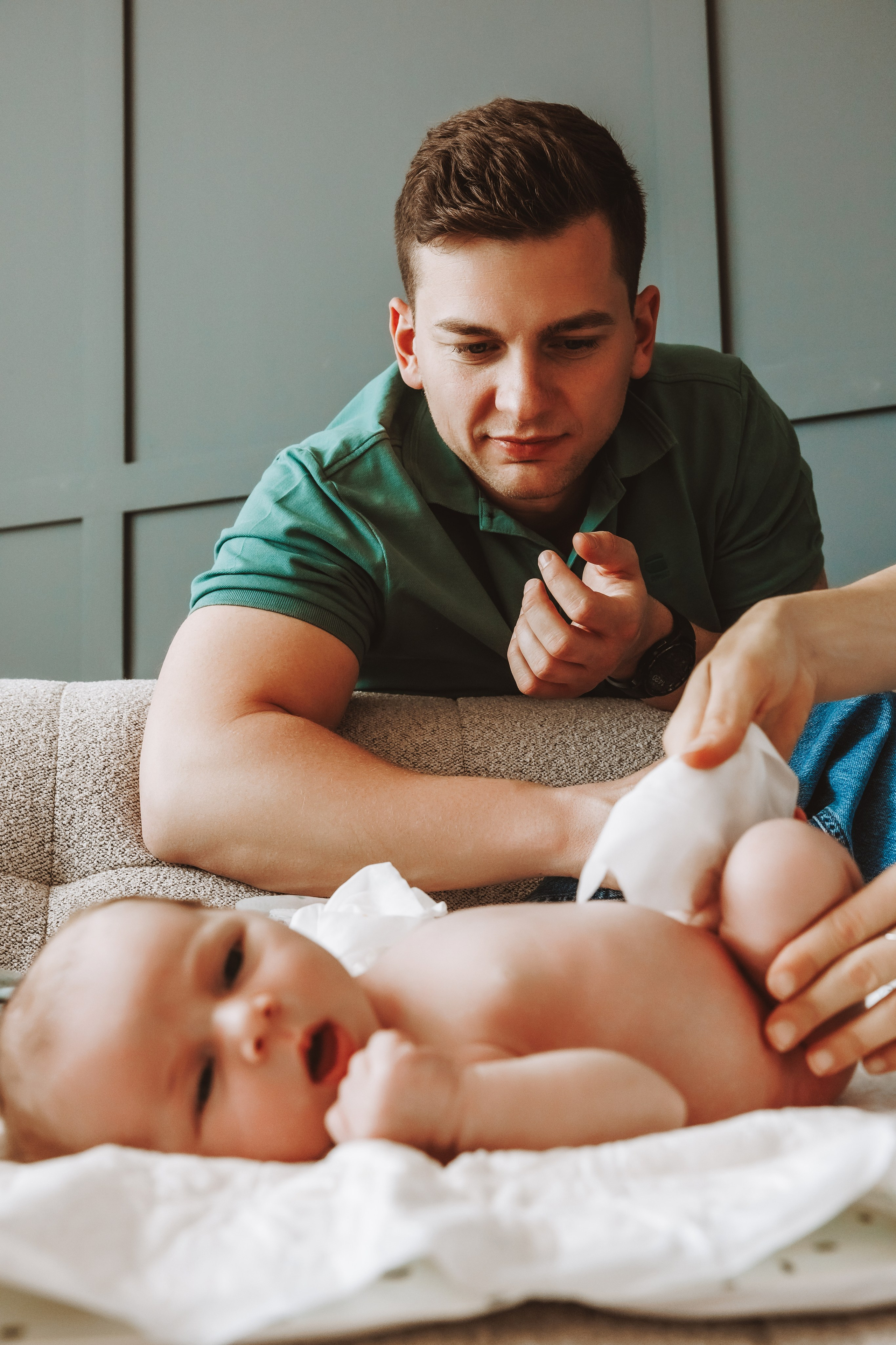 Фотосесия за новородено. Фотограф Ирина Йотова