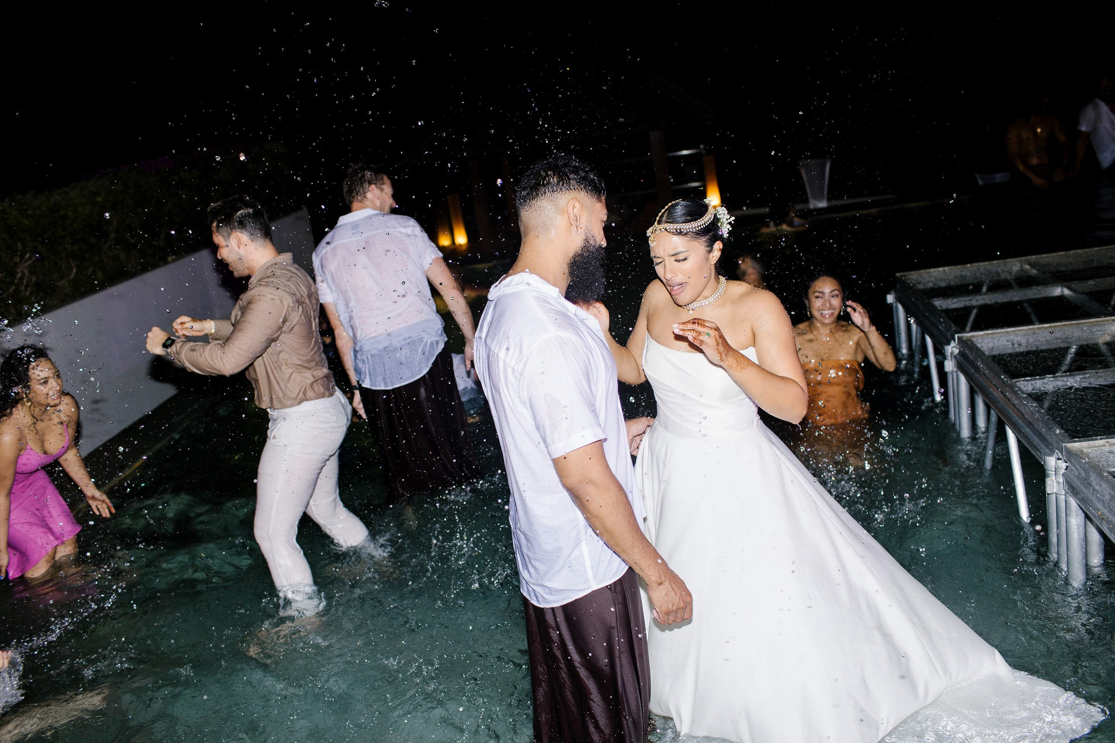 Big funny wedding with guests in paradise Bali island. Get.it.feel — Aesthetic Photography and Videography
