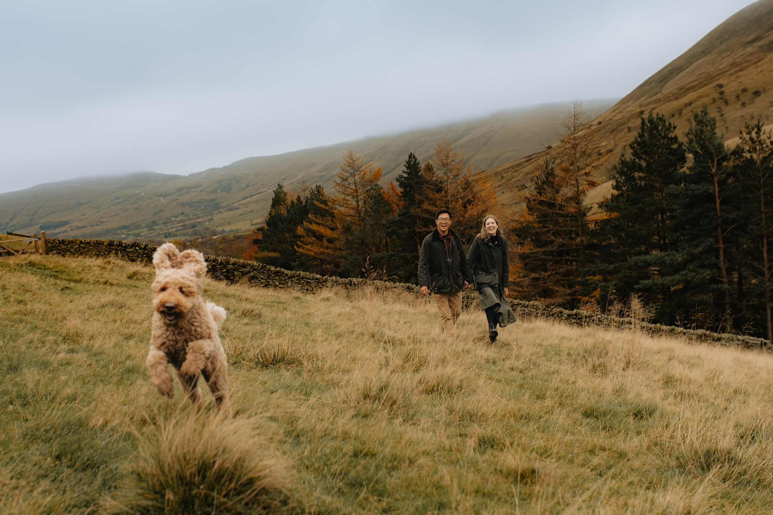 L & C in Peak District. Tania Gandrabur, photographer in West Midlands, England