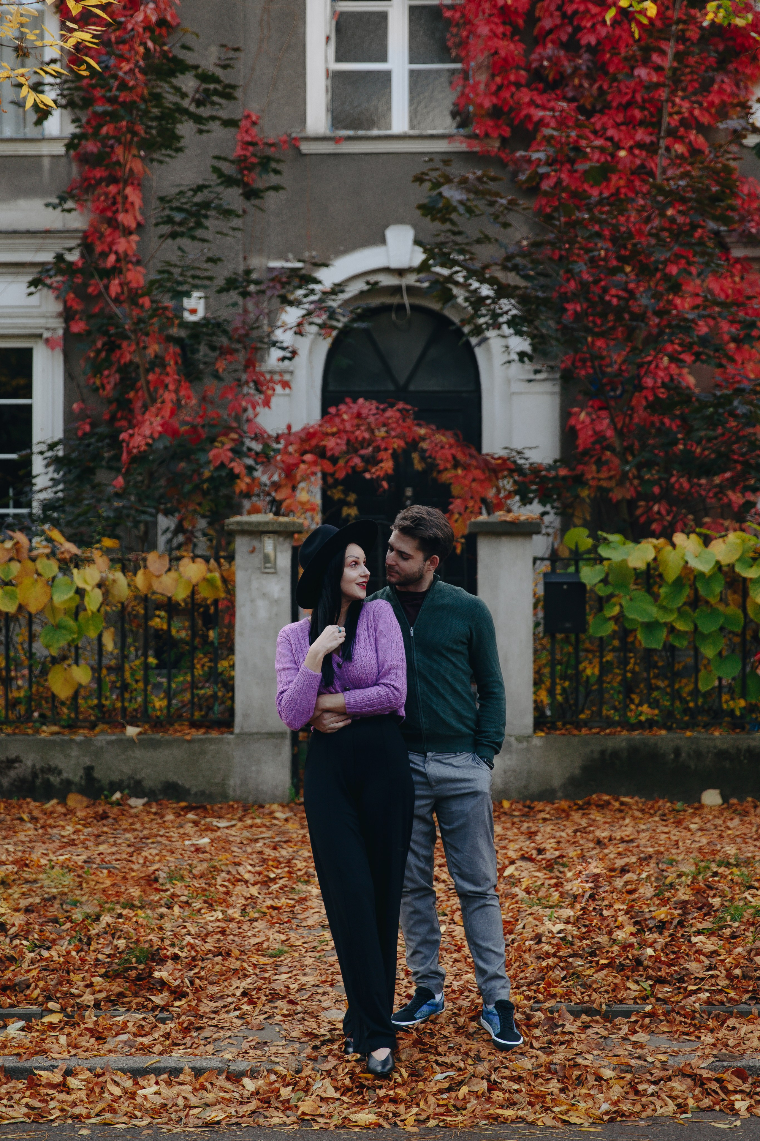 Pola + Kacper | Fall in Warsaw. Photographer in Los Angeles. Julia Ishmuratova