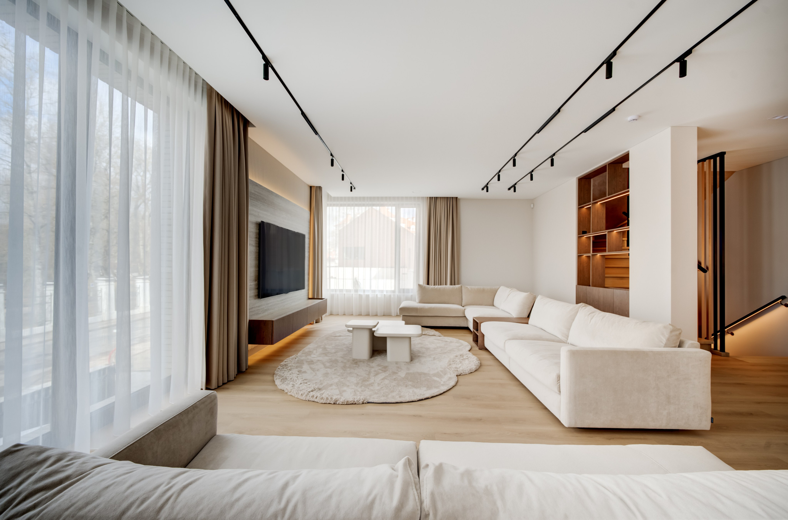 Profesionali nekilnojamojo turto fotografija — dizainerinis namas Sapiegos g